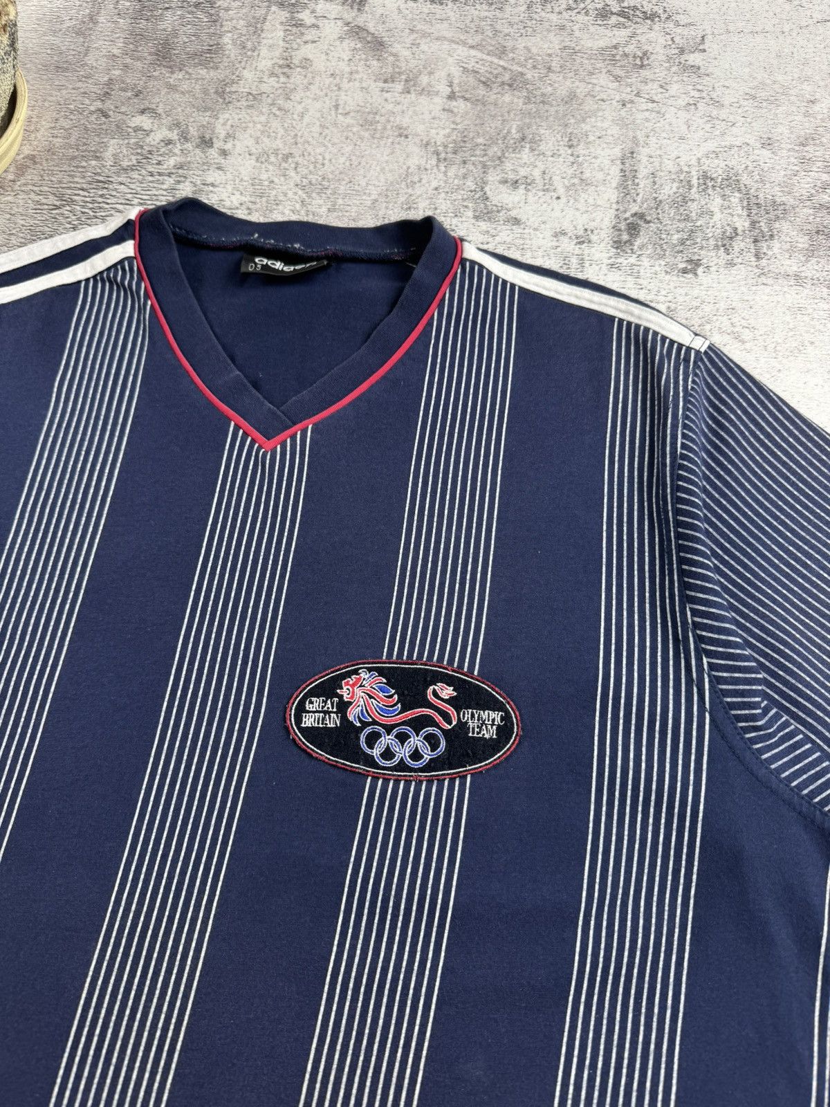 Adidas Adidas Great Britain Olympic Game Form 1996 2000 T Shirt Tee Size US M / EU 48-50 / 2 - 8 Thumbnail