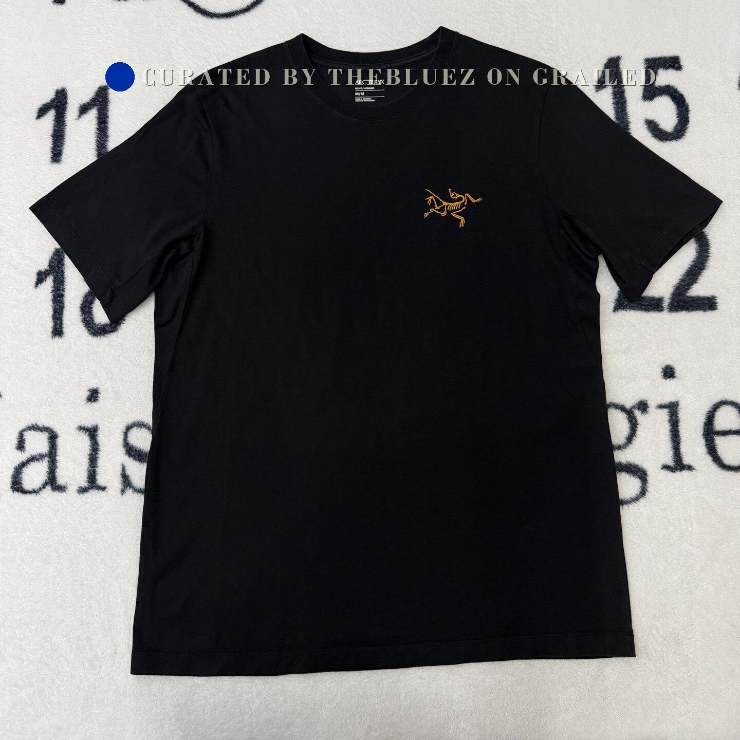 Arc'teryx Arcteryx Black Orange Logo Print Short-Sleeve Size US M / EU 48-50 / 2 - 1 Thumbnail