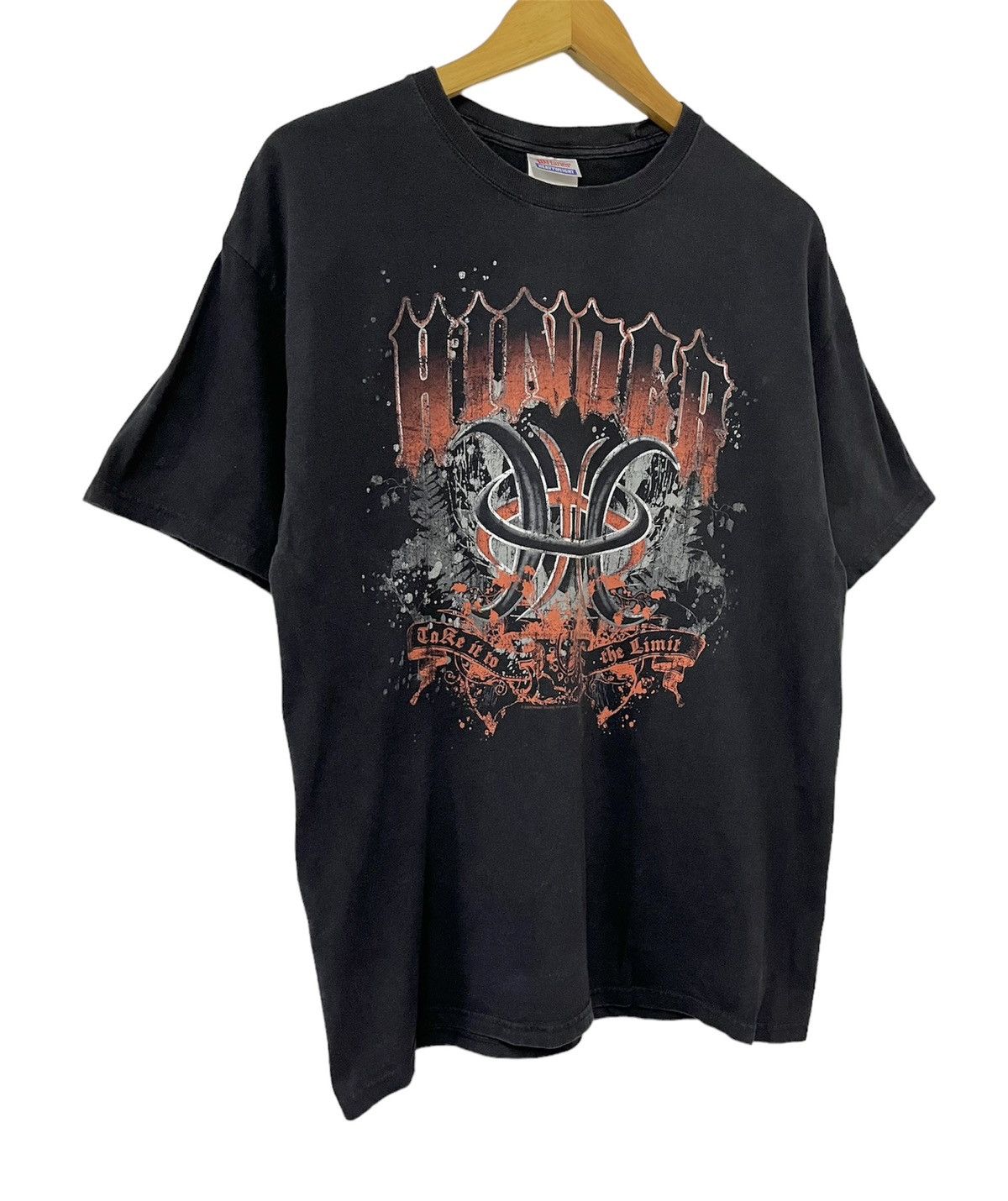 Band Tees × Vintage VINTAGE 00s HINDER AMERICAN POST GRUNGE ROCK BAND TSHIRT Size US L / EU 52-54 / 3 - 2 Thumbnail