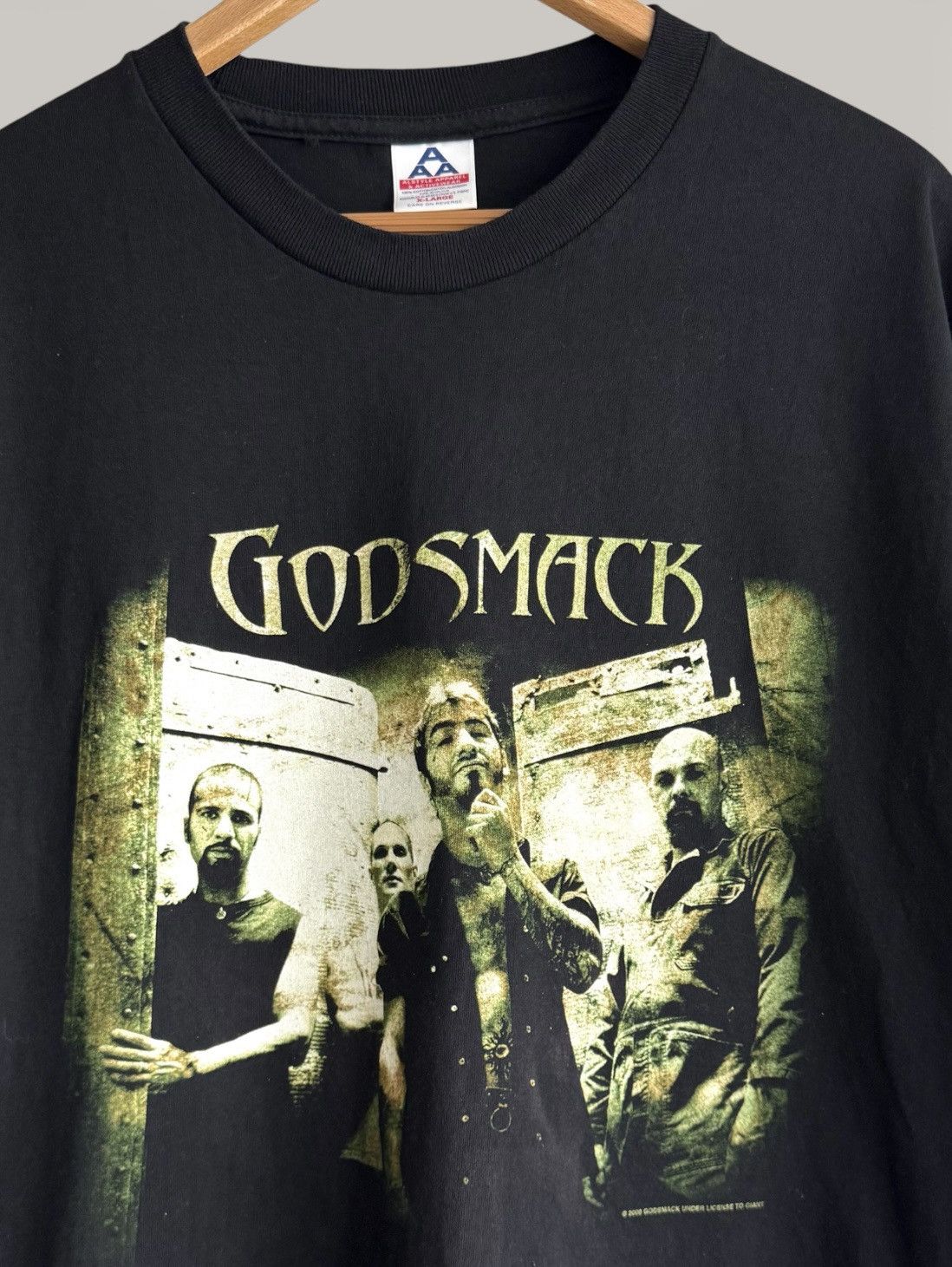 Band Tees Vintage Godsmack 2000 Tour T-shirt Size US XL / EU 56 / 4 - 2 Thumbnail