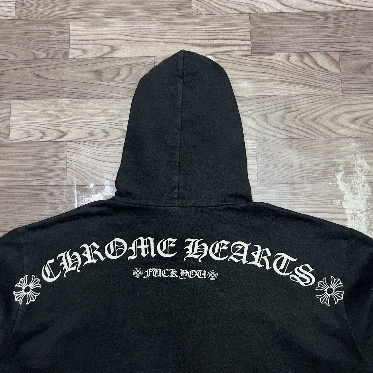 Chrome Hearts Chrome Hearts Fuck You T-Bar Logo Hoodie Size US M / EU 48-50 / 2 - 14 Thumbnail