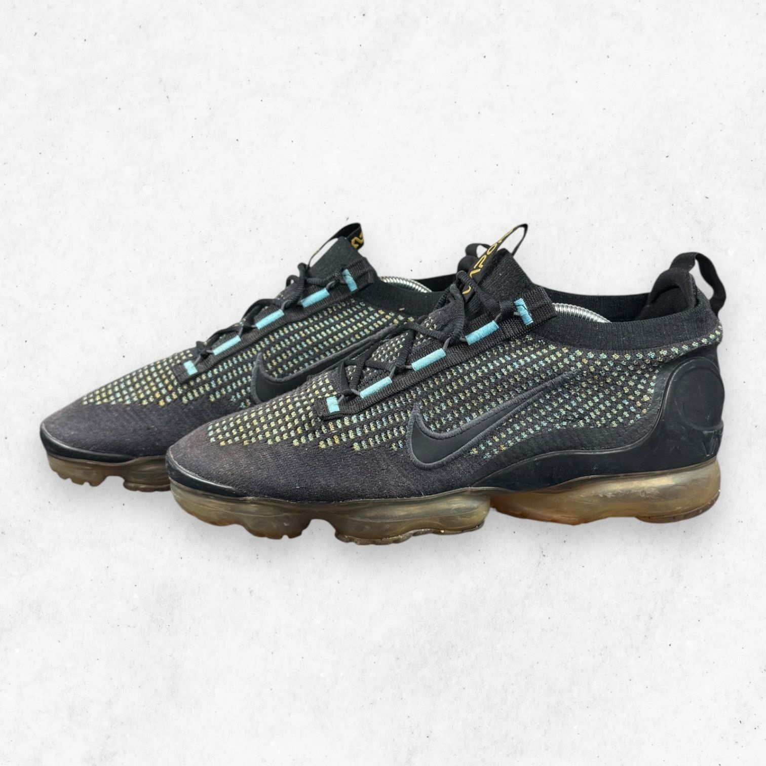 Nike Nike Air VaporMax 2021 FK Black Pollen Chlorine Sz 11 Size US 11 / EU 44 - 3 Thumbnail