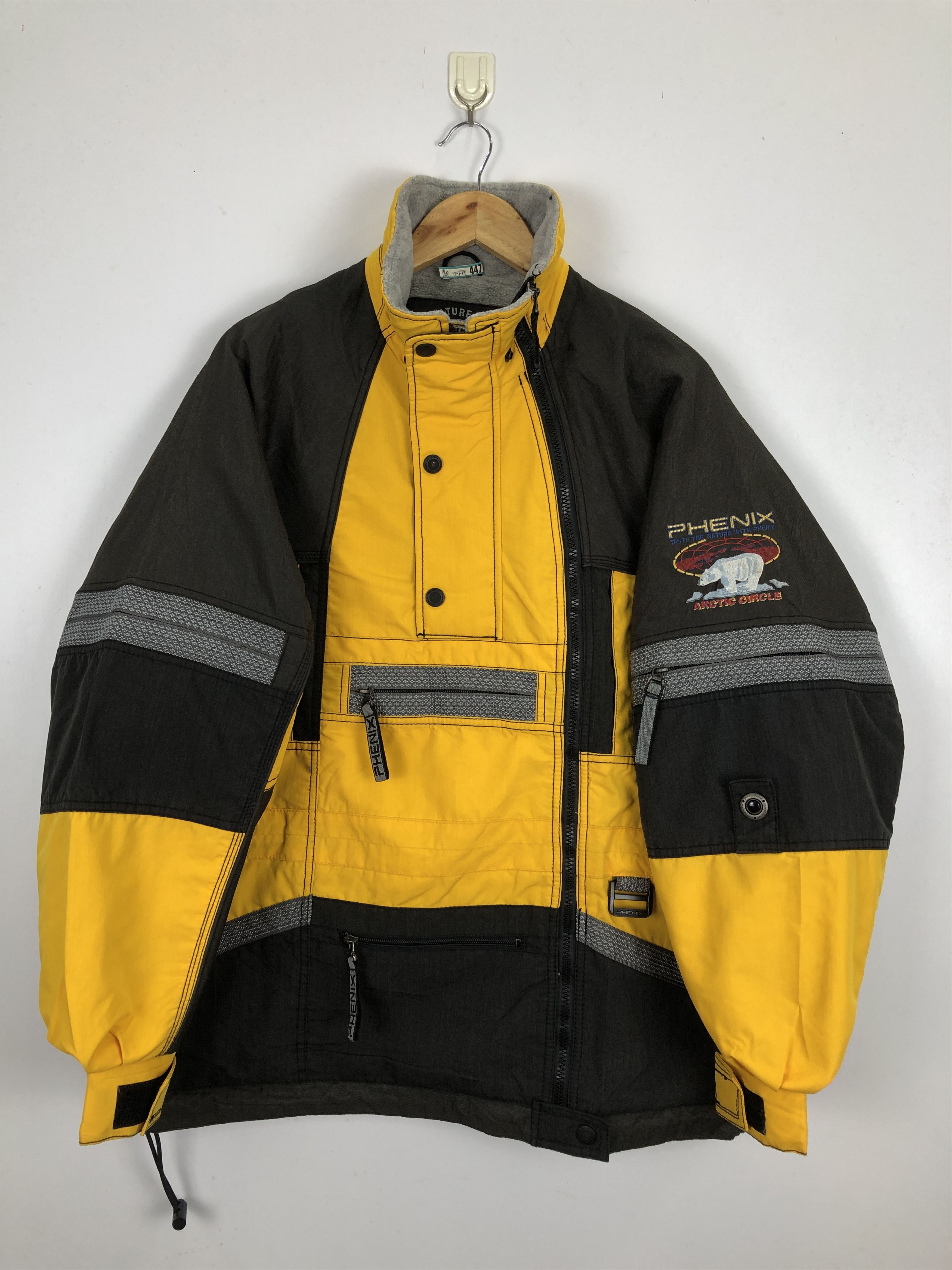 Phenix Vintage Ski Jacket Phenix Bomber Zipper Jacket J1709 Size US L / EU 52-54 / 3 - 1 Thumbnail