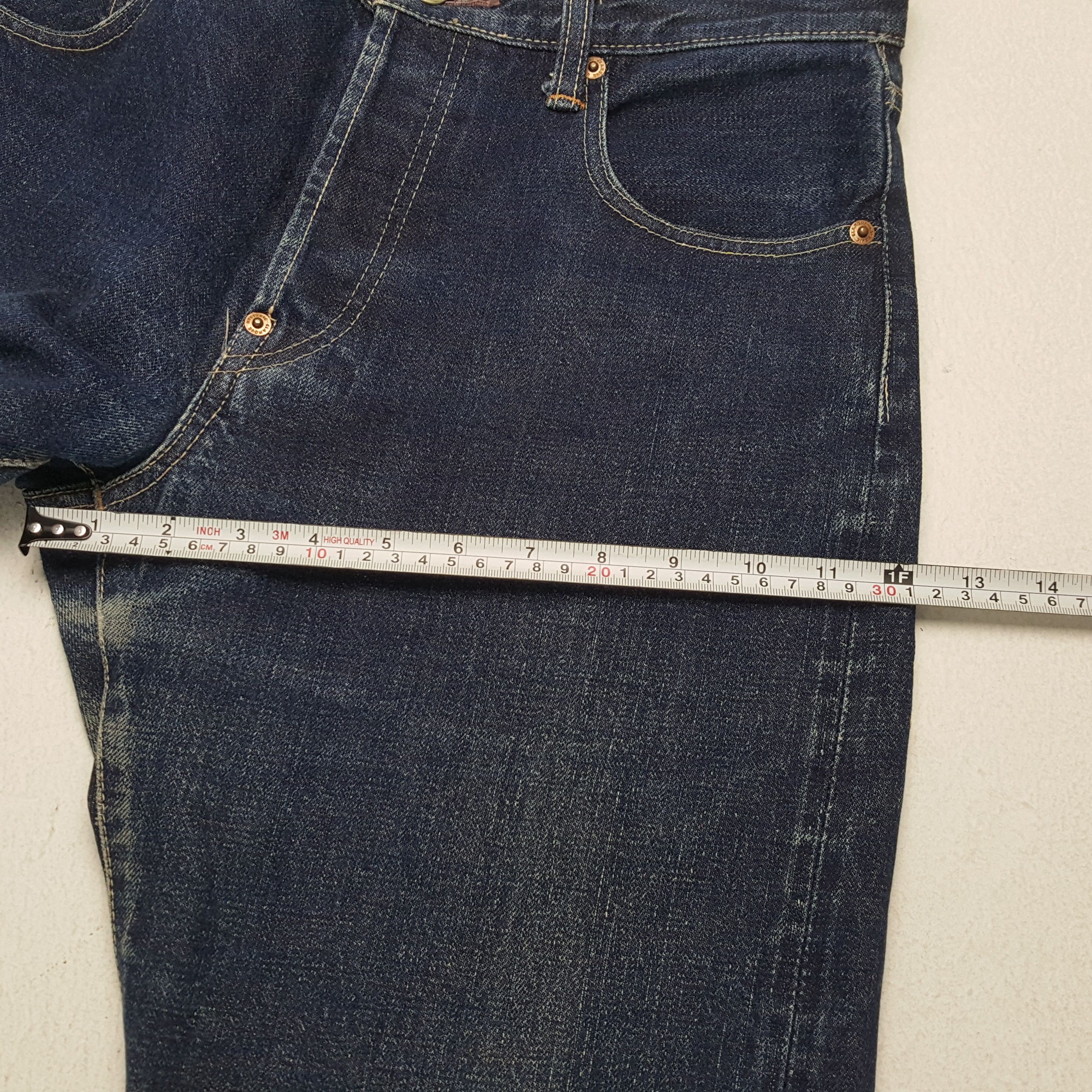 Hysteric Glamour × Japanese Brand × Vintage HYSTERIC GLAMOUR Japanese Brand Custom Art Style Jeans Size US 31 - 9 Thumbnail