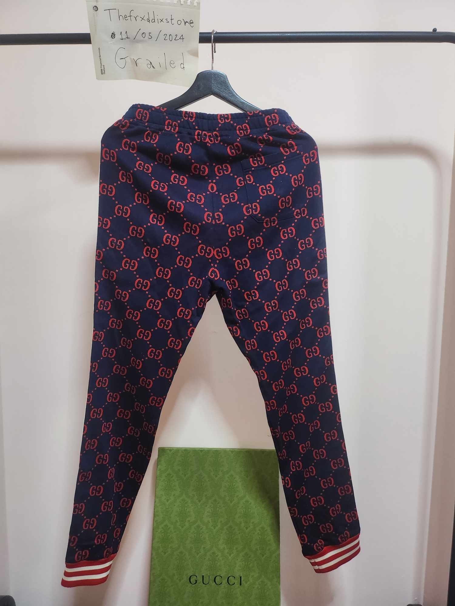 Gucci Gucci jacquard jogging pants Size US 30 / EU 46 - 2 Thumbnail