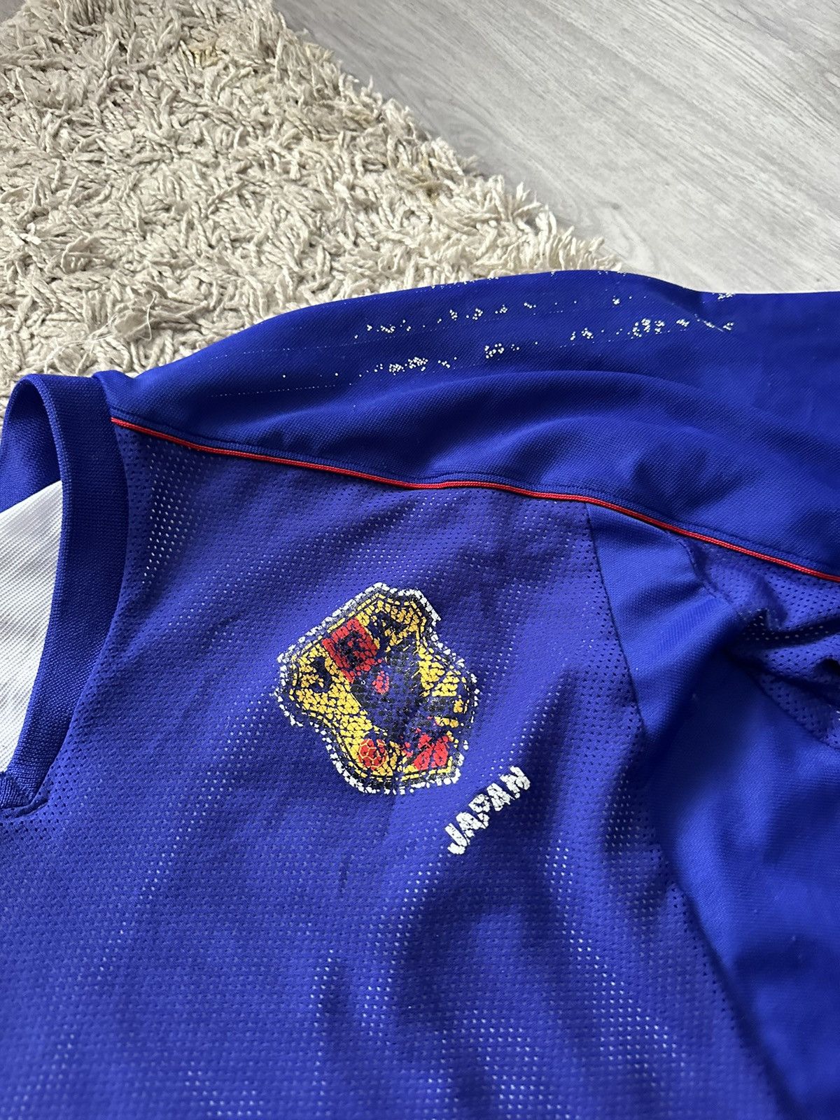 Adidas Japan Vintage Adidas Soccer Jersey Size US L / EU 52-54 / 3 - 4 Thumbnail