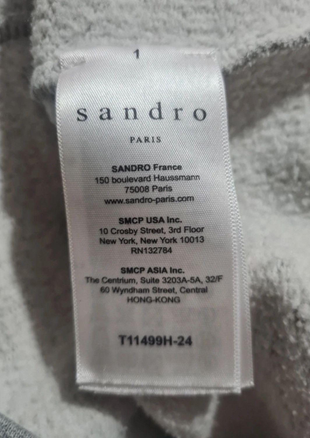 Sandro Hoodie Sandro 2 s m Size US S / EU 44-46 / 1 - 7 Thumbnail