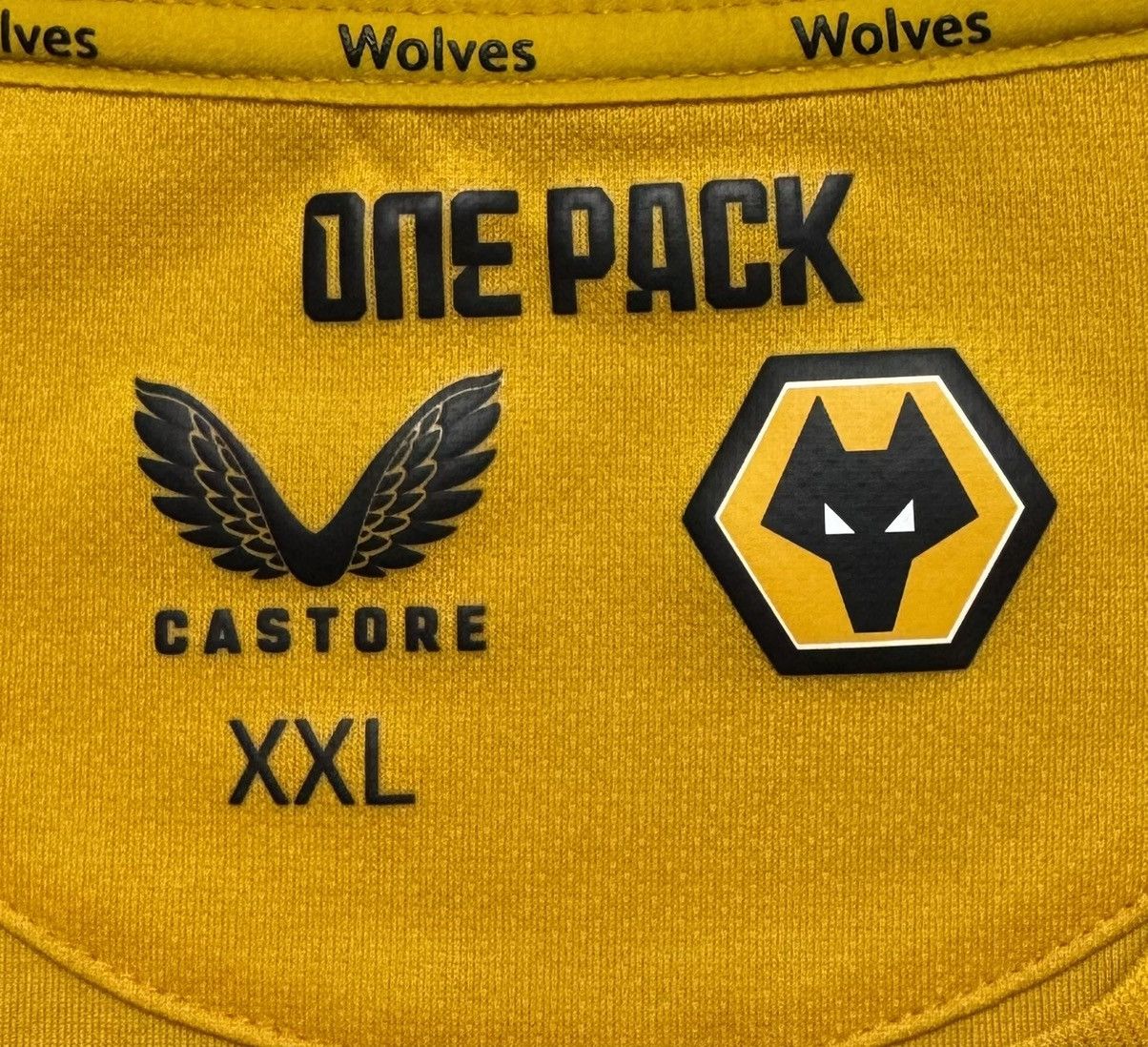 Castore Wolverhampton Wanderers 2021 2022 Home Shirt Jersey Castore Size US XXL / EU 58 / 5 - 11 Thumbnail