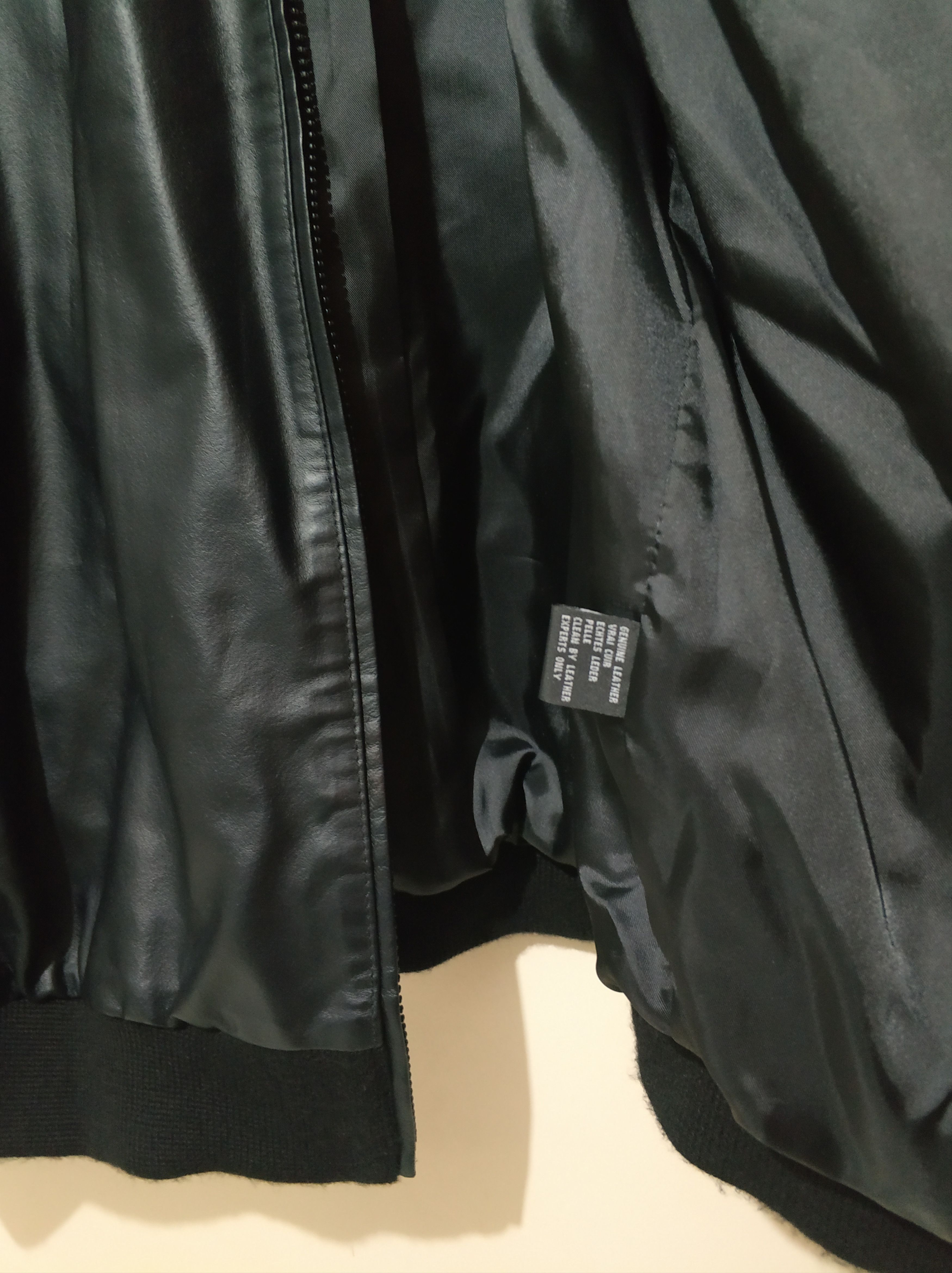 Adidas adidas Leather A15 3XL/4XL Gold Trefoil Vintage Jacket Size US XXL / EU 58 / 5 - 13 Thumbnail