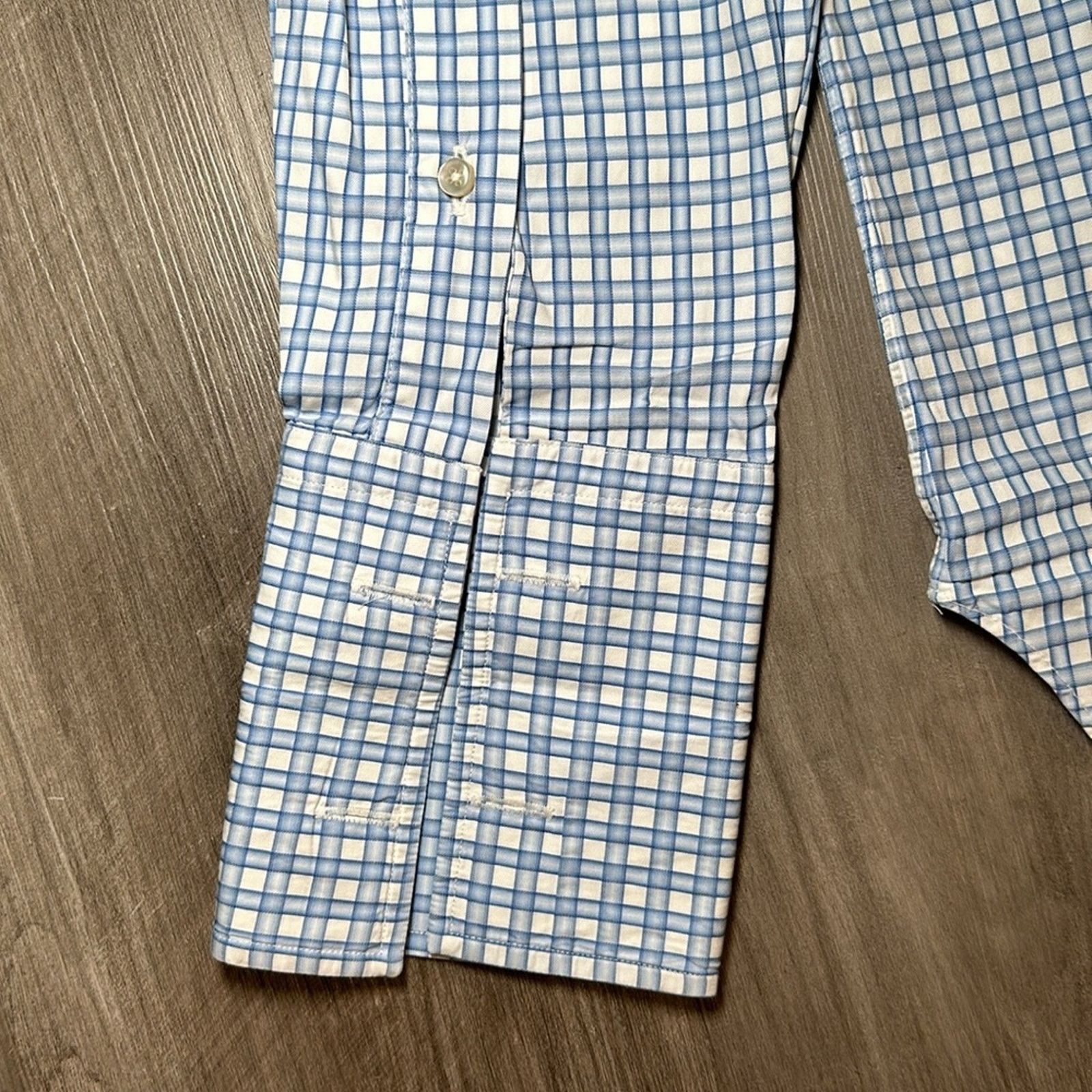 Robert Talbott Robert Talbott Estate Bespoke French Cuff - Large Size US L / EU 52-54 / 3 - 4 Thumbnail