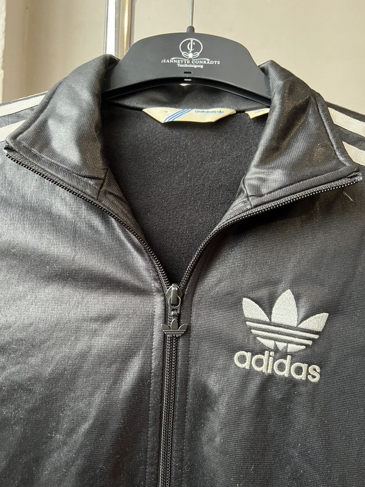 Adidas 2009 RARE ADIDAS CHILE 62 FIREBIRD TREFOIL ZIP WAXED JACKET Size XS / US 0-2 / IT 36-38 - 7 Thumbnail