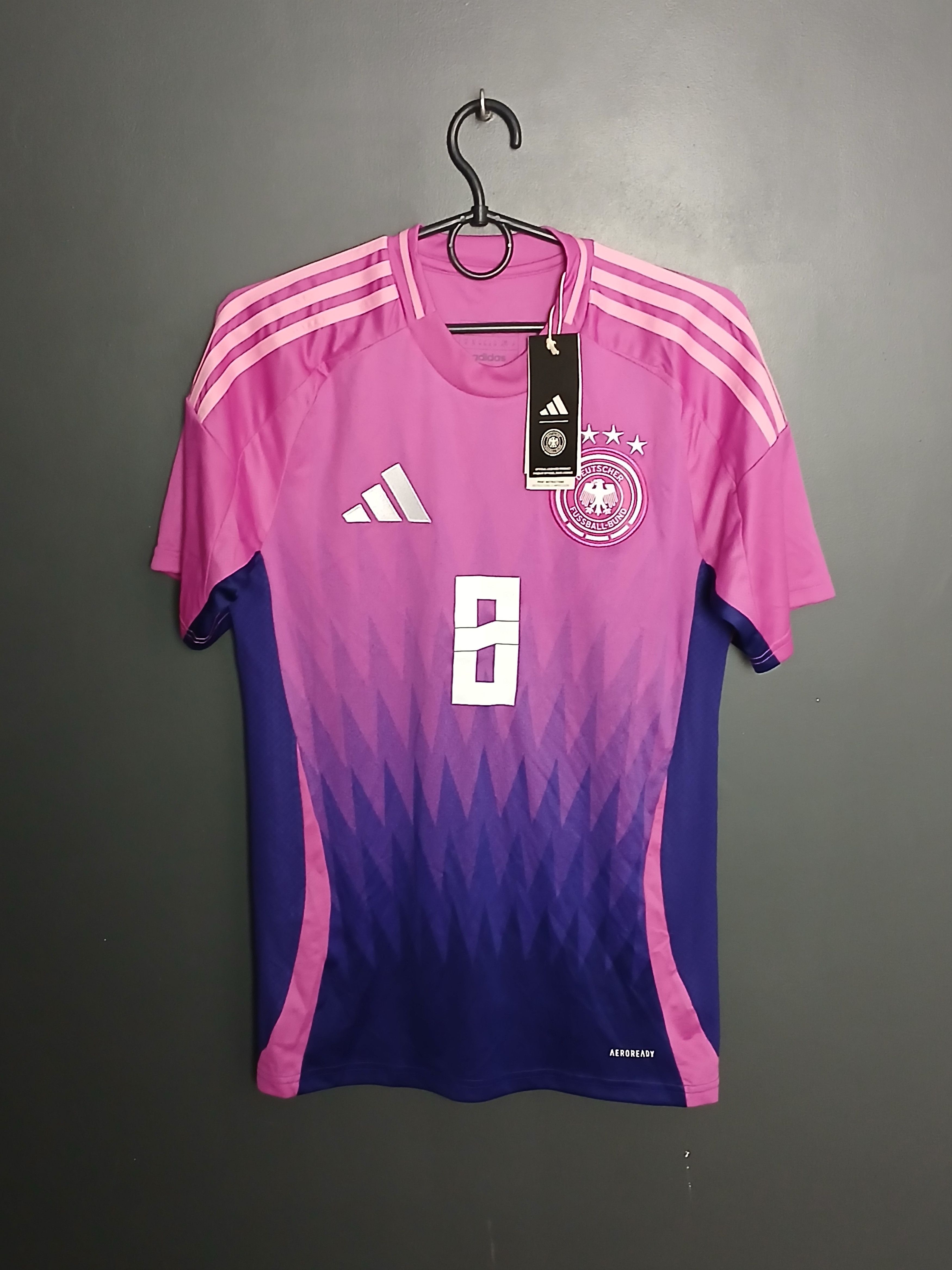 Adidas New Germany 2024 Away Kroos Football Jersey T-Shirt Size US XS / EU 42 / 0 - 2 Thumbnail