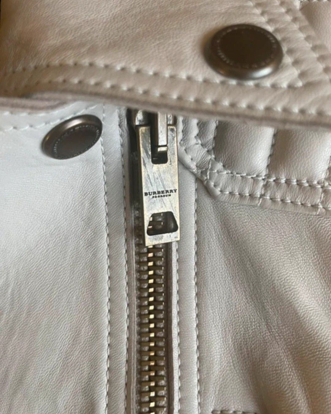 Burberry Prorsum S/S 2011 RUNWAY LEATHER BIKER JACKET Size XS / US 0-2 / IT 36-38 - 6 Thumbnail