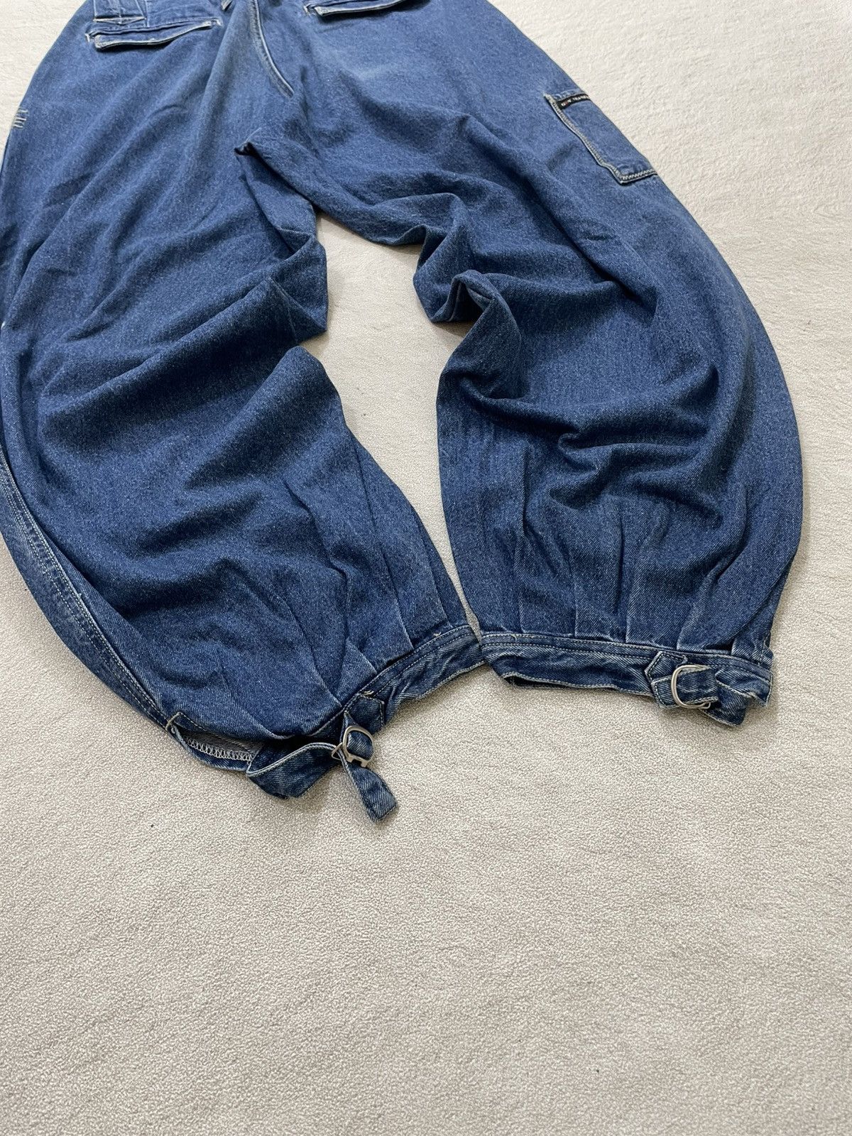 Japanese Brand Japanese Style Indigo Balloon Denim Distressed Jeans Size US 29 - 9 Thumbnail