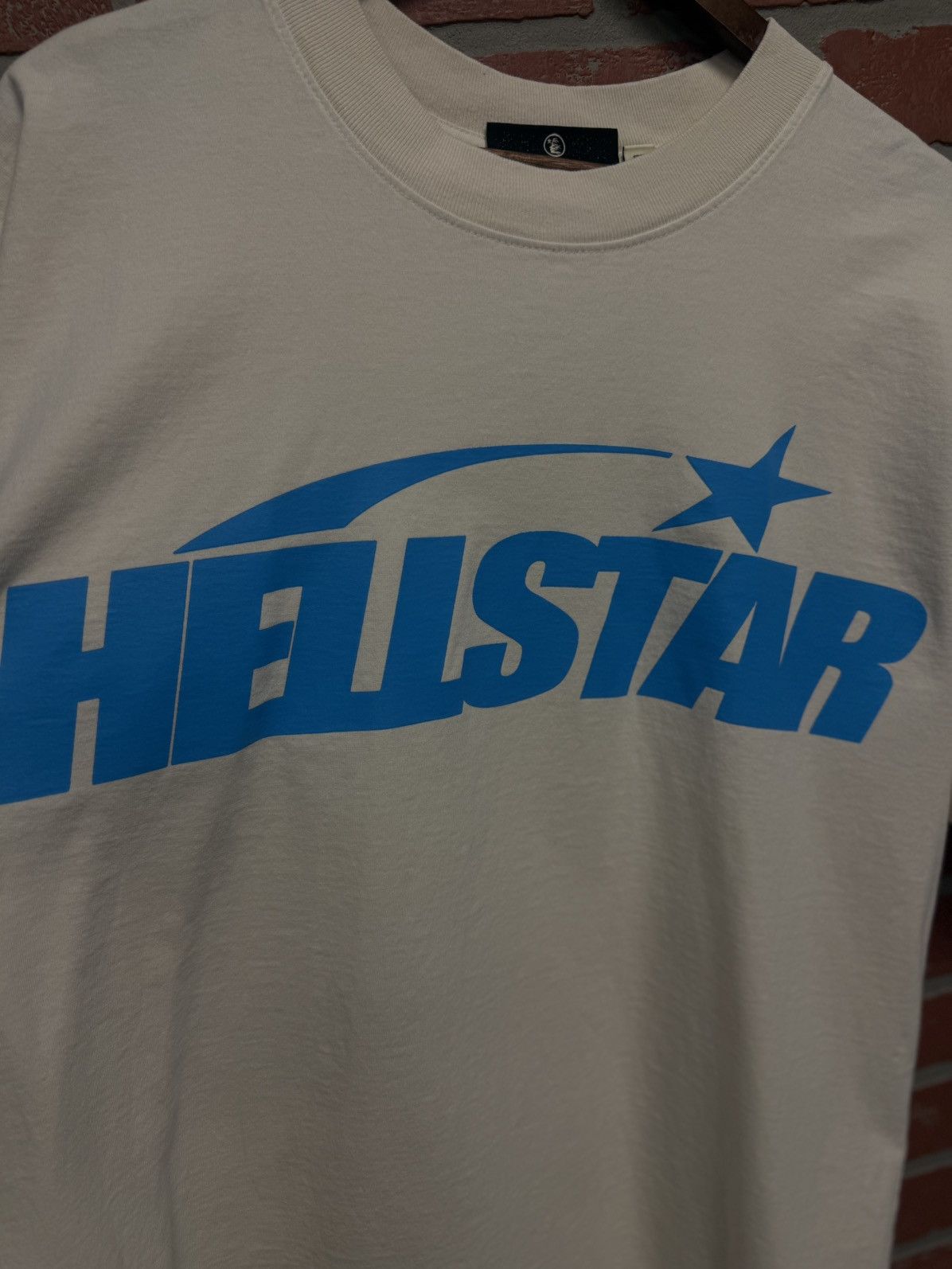 HELLSTAR Hellstar “Blue Logo” Tee Shirt Size L (NEW) Authentic Size US L / EU 52-54 / 3 - 6 Thumbnail