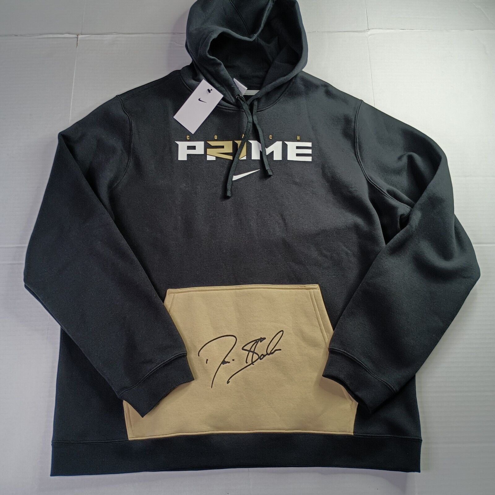 Nike Nike Coach Prime Deion Sanders 2.0 Club Hoodie Mens XL Black Size US XL / EU 56 / 4 - 1 Thumbnail