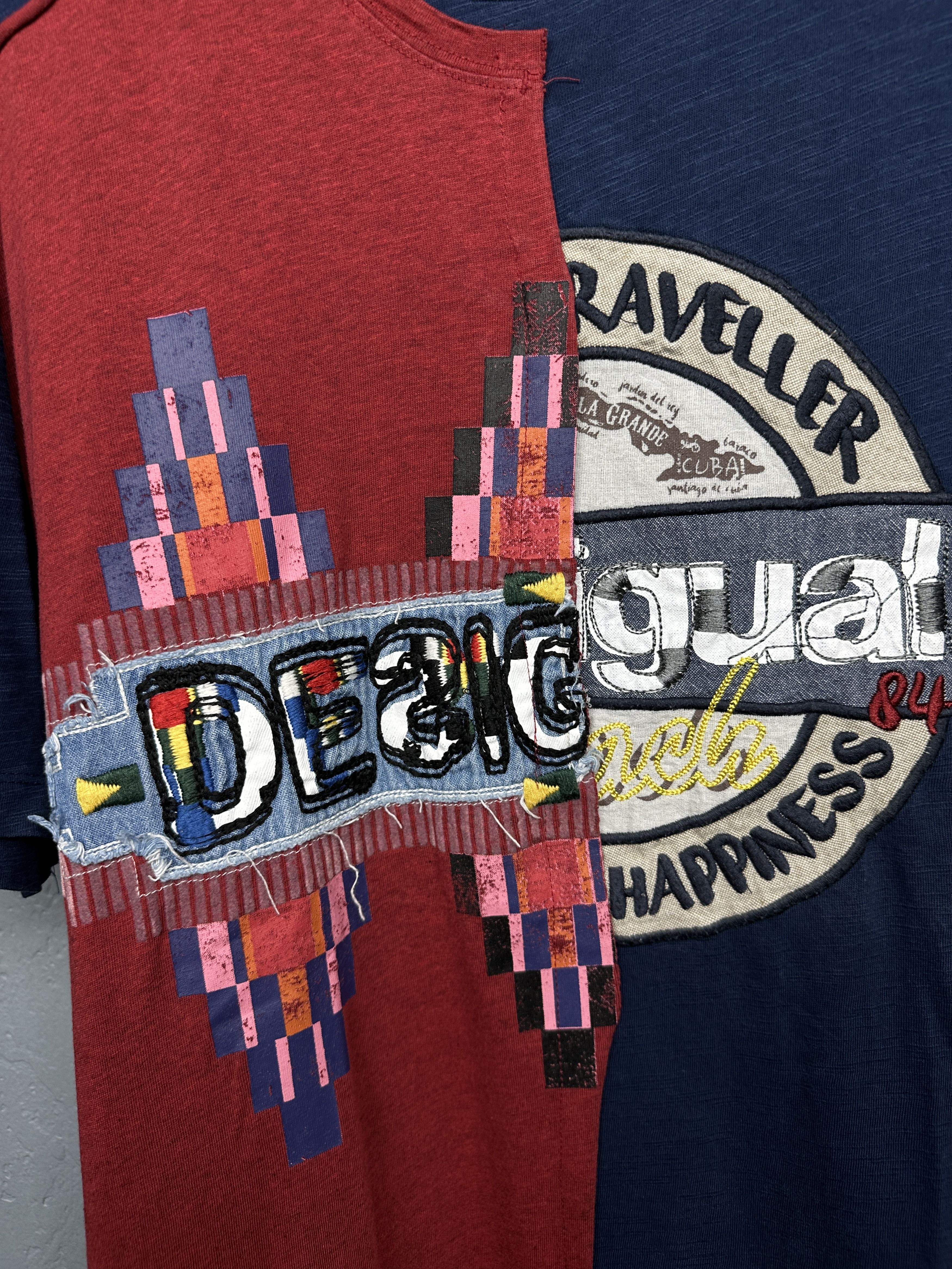 Desigual Desigual Mens T-Shirt Size US XL / EU 56 / 4 - 3 Thumbnail
