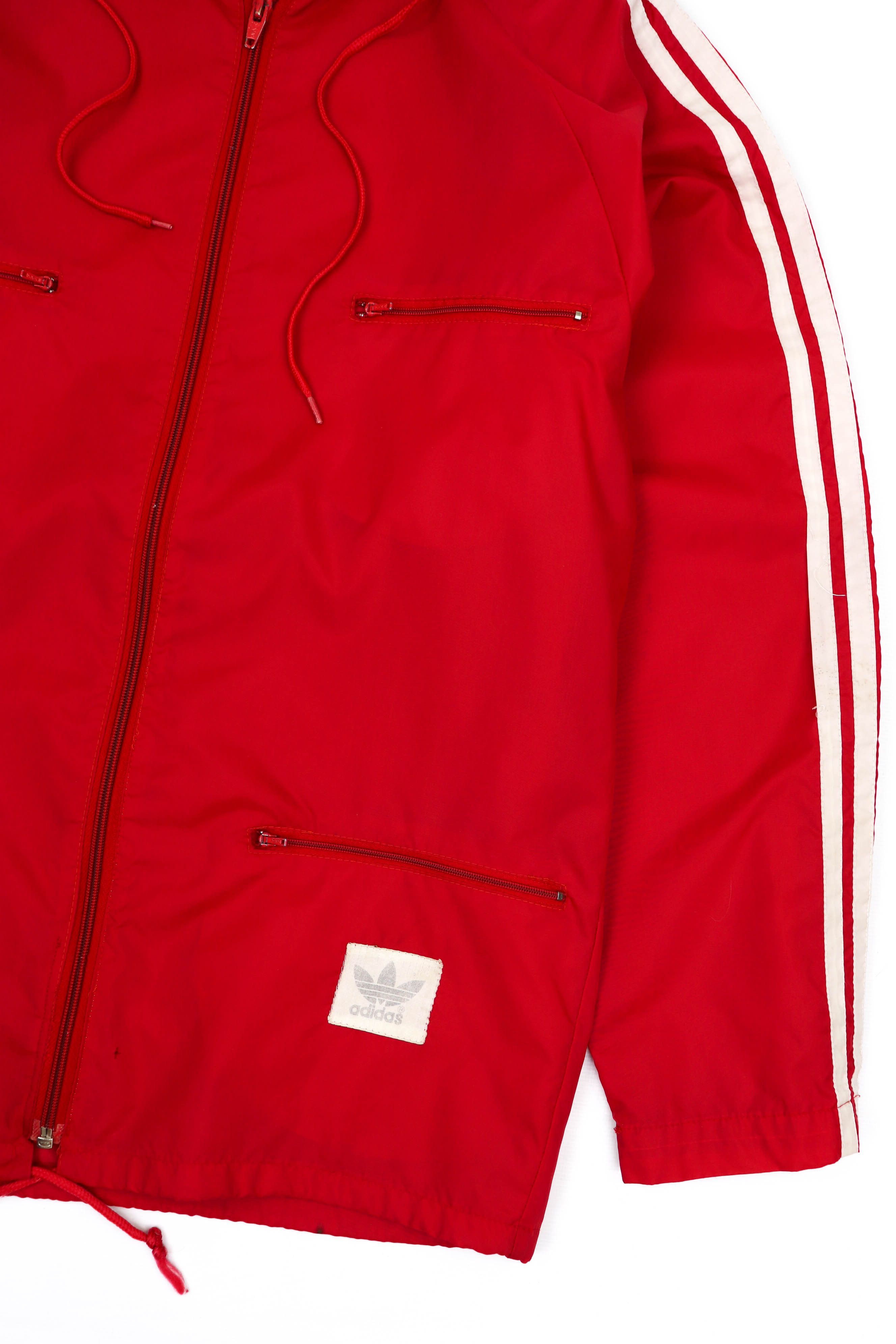 Adidas Adidas Vintage Made in Korea Nylon Windbreaker Hooded Jacket Size US S / EU 44-46 / 1 - 6 Thumbnail