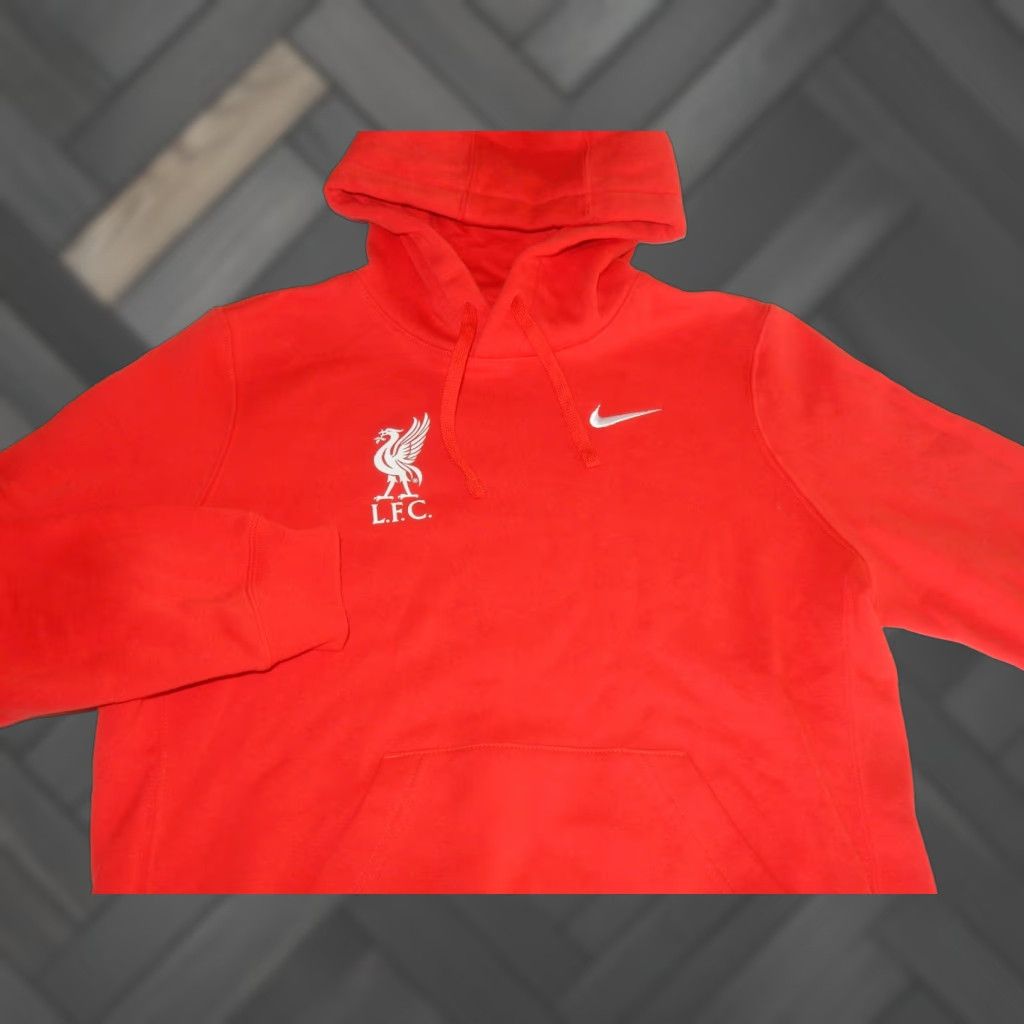 Nike NIKE Men's Hooded Sweater Pullover Size L Red Liverpool LFC Size US L / EU 52-54 / 3 - 1 Thumbnail