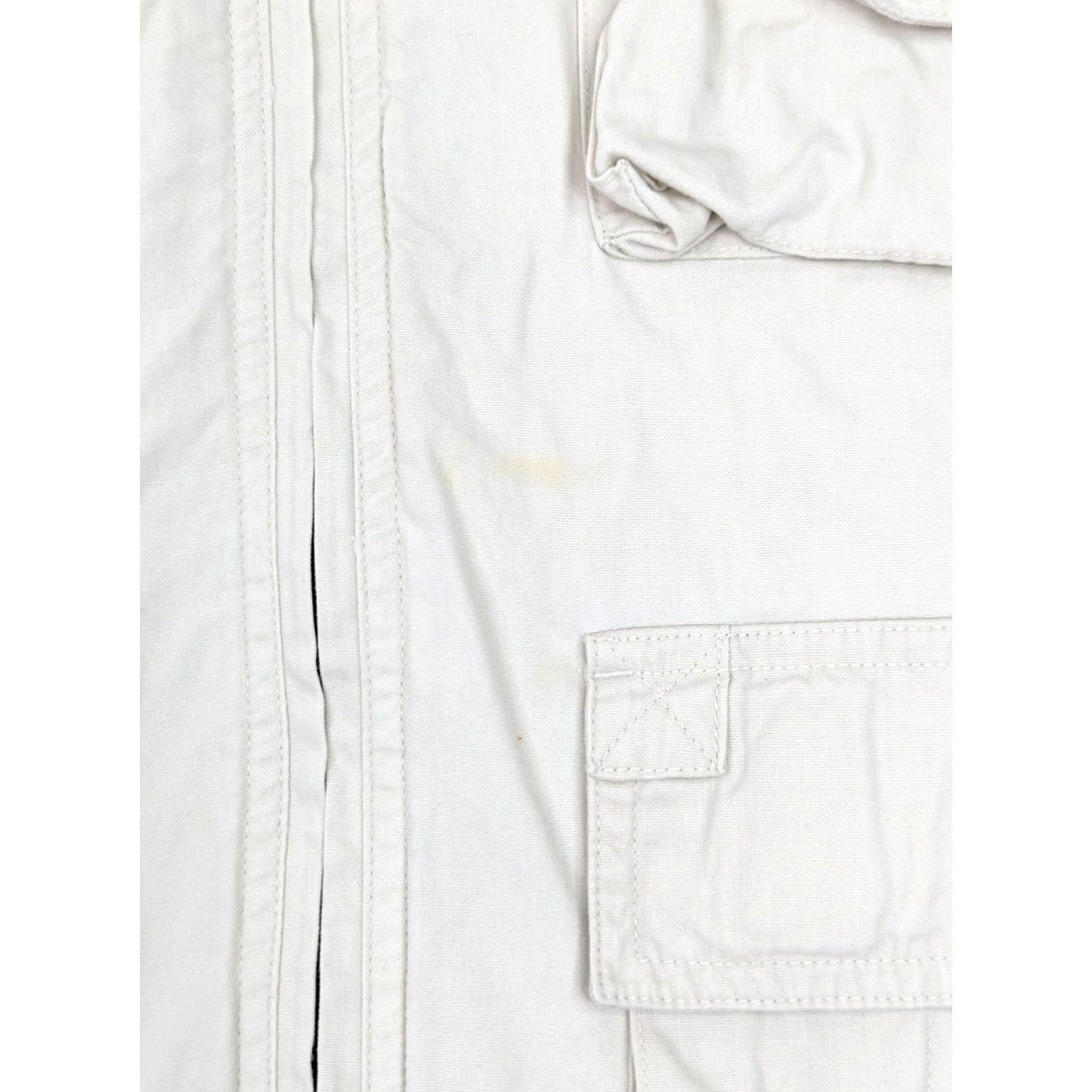 Vintage RedHead Quilted Shoulders Vest Men XL Denim Cotton Multi-Pocket Outdoor Hiking Hunting Warm Casual Autumn Winter Beige XL Mens Size US XL / EU 56 / 4 - 4 Thumbnail