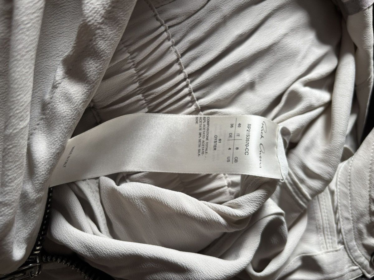 Rick Owens ss21 phlegethon silk blend gary flight suit Size 27" / US 4 / IT 40 - 6 Thumbnail