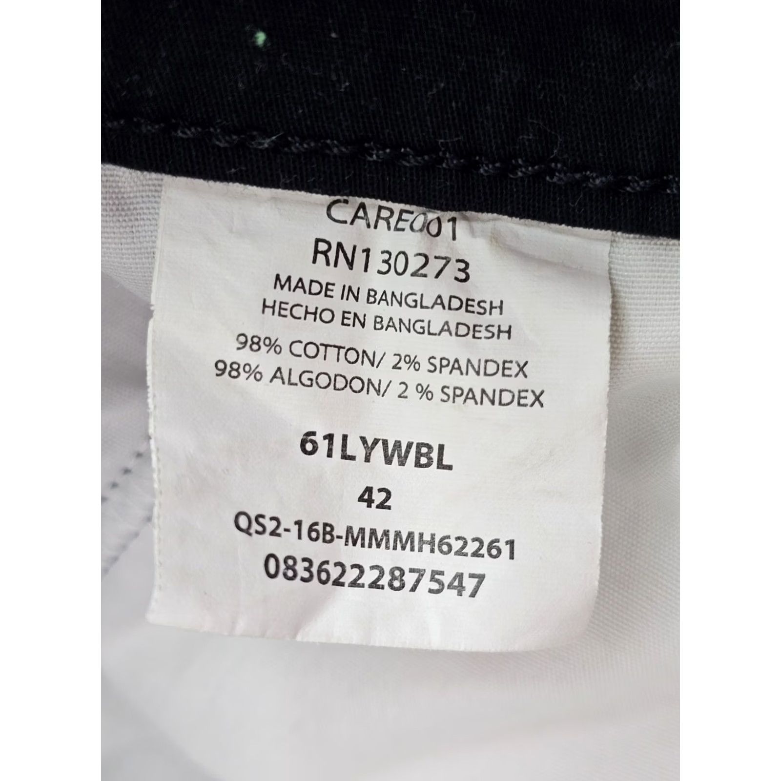Wrangler Wrangler Black Denim Shorts Men 42 High Rise Relaxed Fit 10 in Inseam Size US 42 / EU 58 - 6 Thumbnail