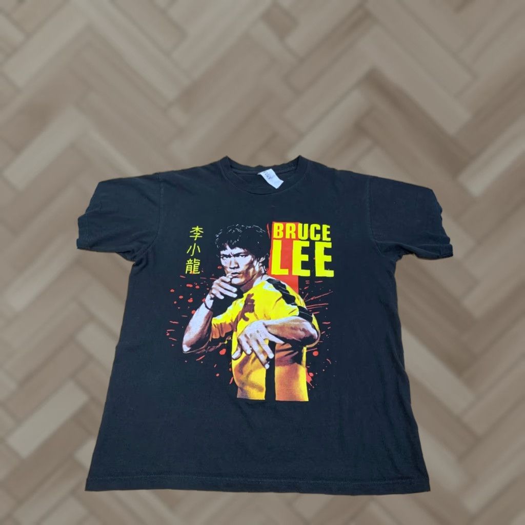 Lee Bruce Lee Shirt Mens L Black Kung Fu Martial Arts Fighting 12750 Size US L / EU 52-54 / 3 - 1 Thumbnail