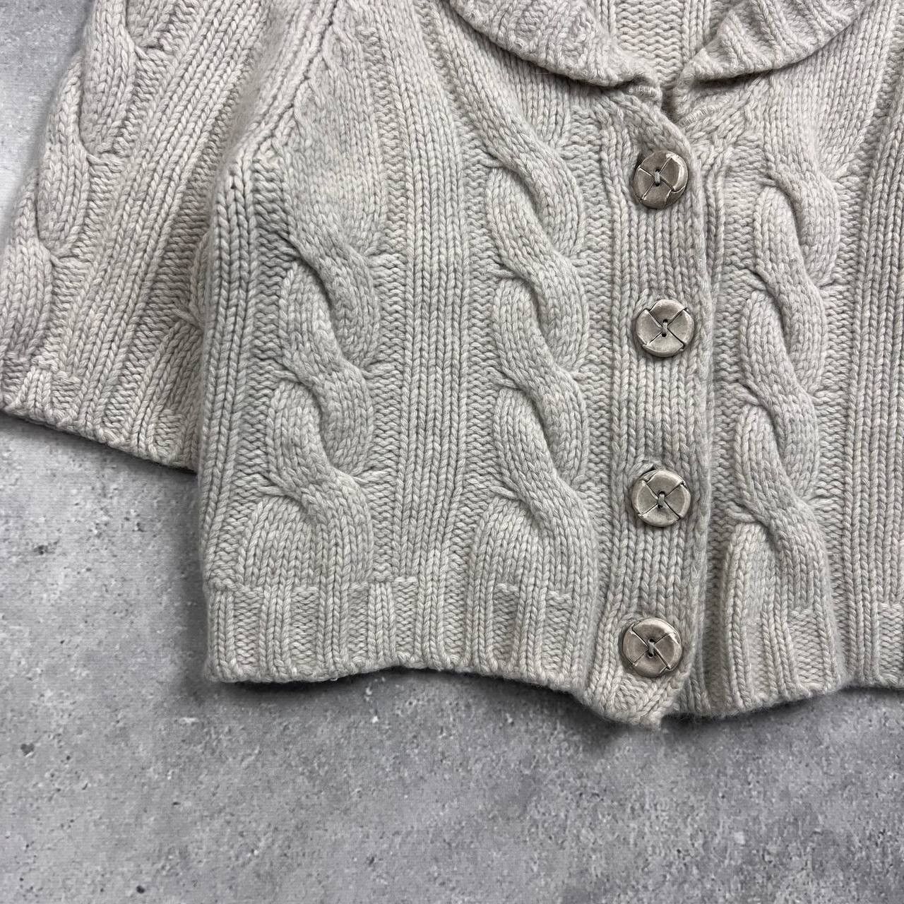 Weekend Max Mara Max Mara Weekend Wool Short Sleeve Cardigan Women’s Size M Size M / US 6-8 / IT 42-44 - 8 Thumbnail