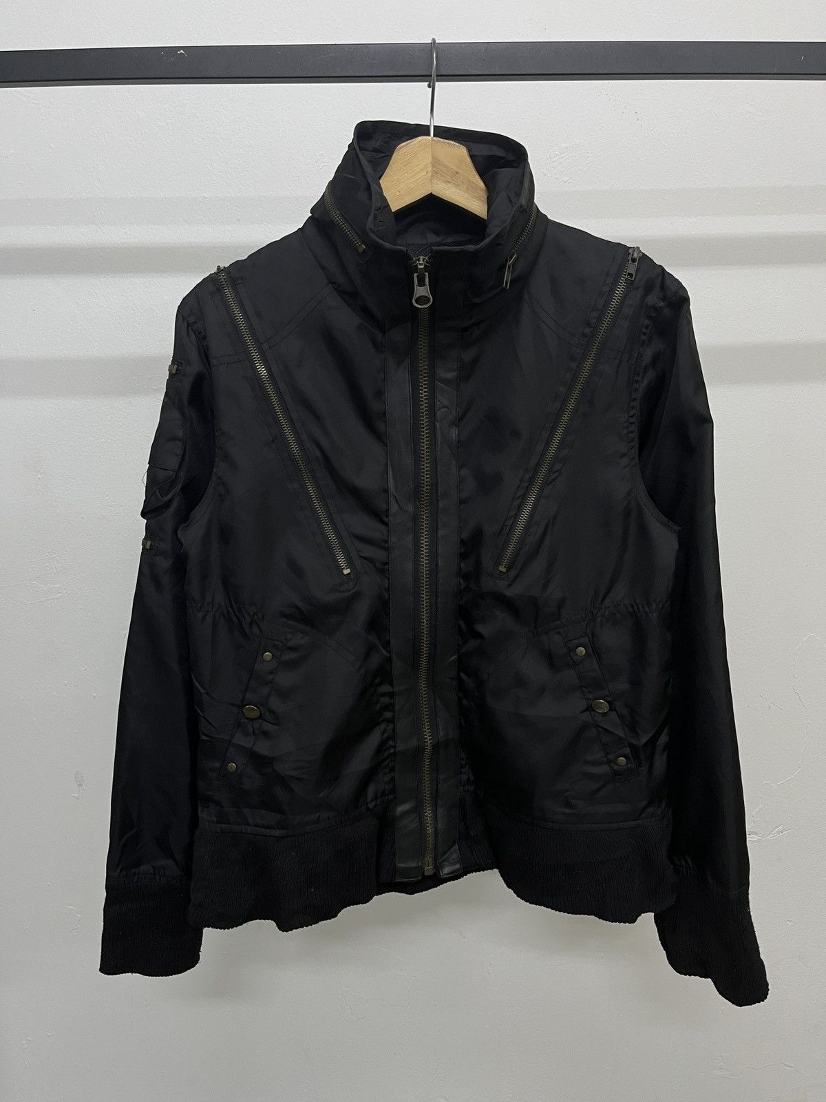 14th Addiction Agate Label Utility Tactical Jacket Issey Miyake Style Size US S / EU 44-46 / 1 - 8 Thumbnail