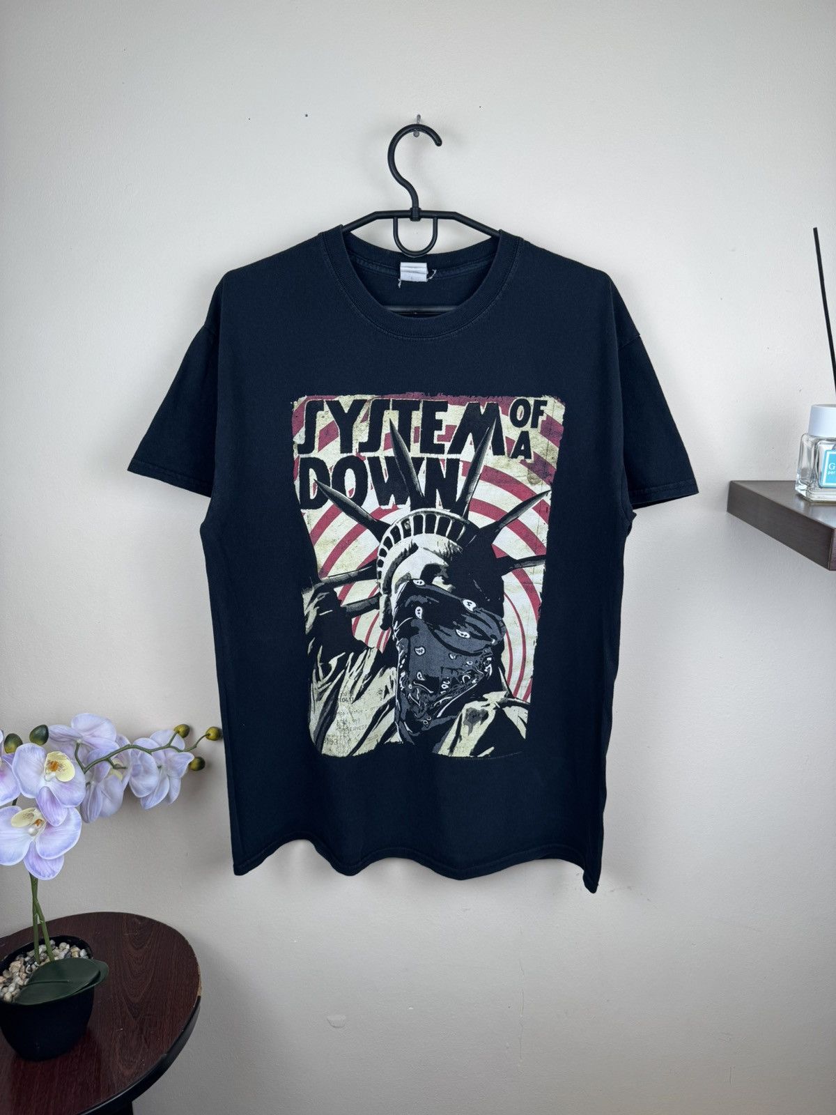 Other Vintage System of a Down T shirt 2017 Black Sz L Rock Black Size US L / EU 52-54 / 3 - 1 Thumbnail