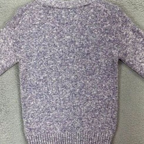 J.Crew J. Crew Purple Knit Sweater XS Long Sleeve Pullover Casual Size XS / US 0-2 / IT 36-38 - 3 Thumbnail