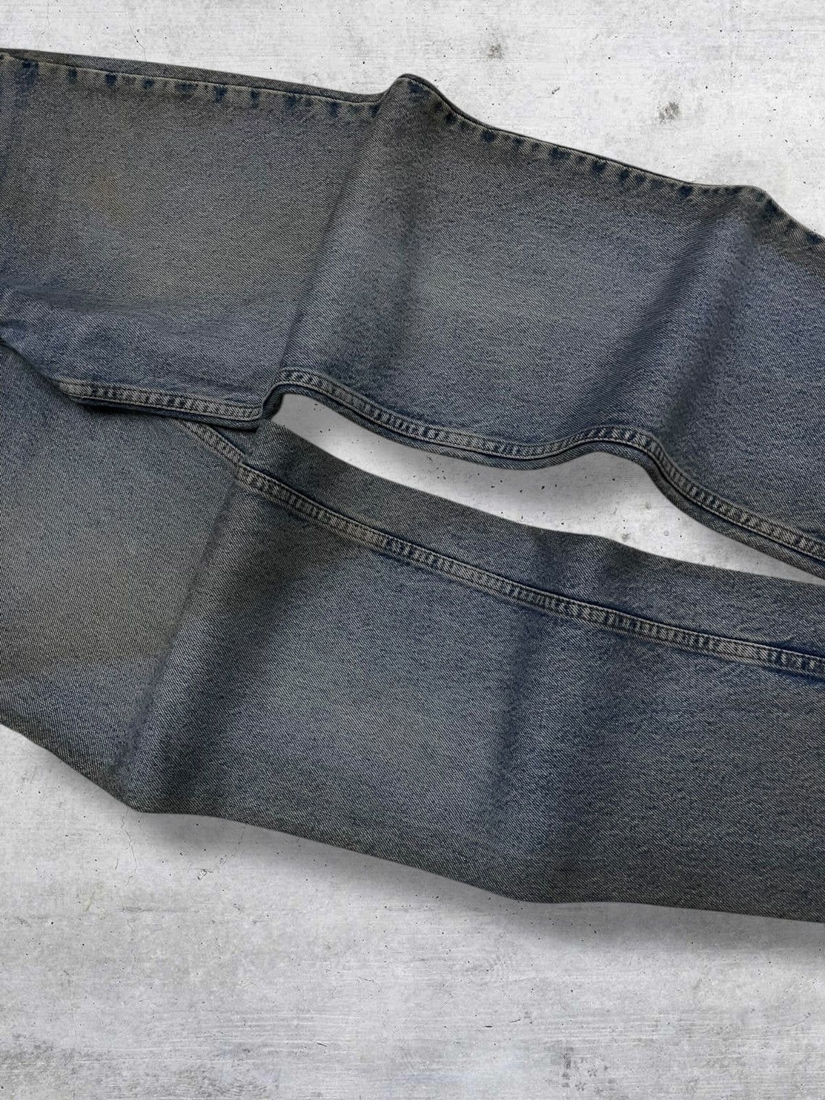 Levi's Vintage Clothing VINTAGE 550 1990S LEVIS USA DESIGNER DIRTY DESIGN DENIM RARE Size US 28 / EU 44 - 6 Thumbnail