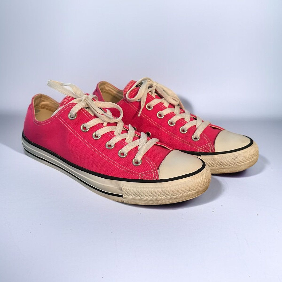 Converse Converse All Star unisex hot pink low top sneakers Size US 9 / IT 39 - 1 Thumbnail