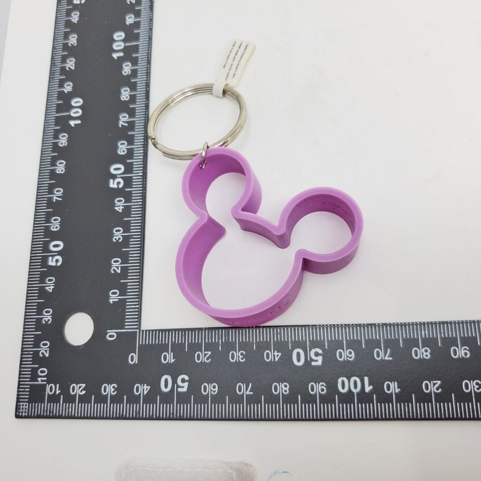 Disney Disney Parks WDW Purple Mickey Mouse Rubber Keychain Size ONE SIZE - 9 Thumbnail