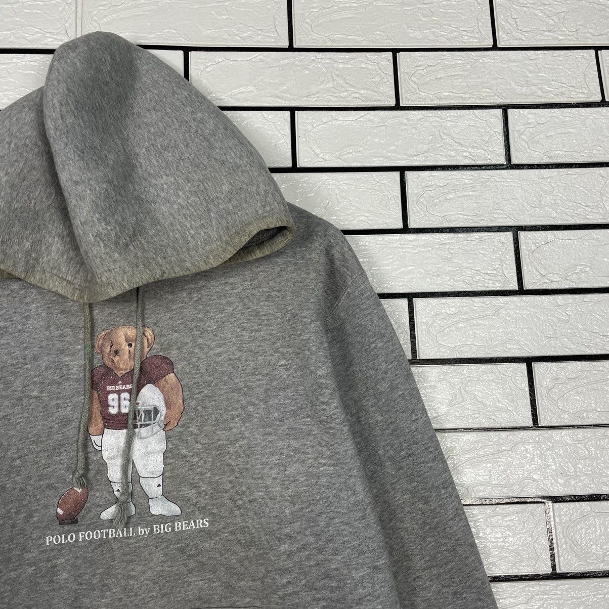 Japanese Brand Polo Football By Big Bear Pullover Hoodie Size US M / EU 48-50 / 2 - 5 Thumbnail