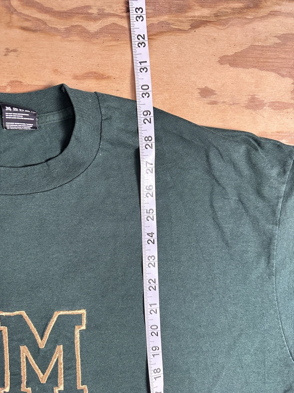 Disney × Vintage Vintage green Micky Mouse Best Fruit Of The Loom Tag Size US XXL / EU 58 / 5 - 5 Thumbnail
