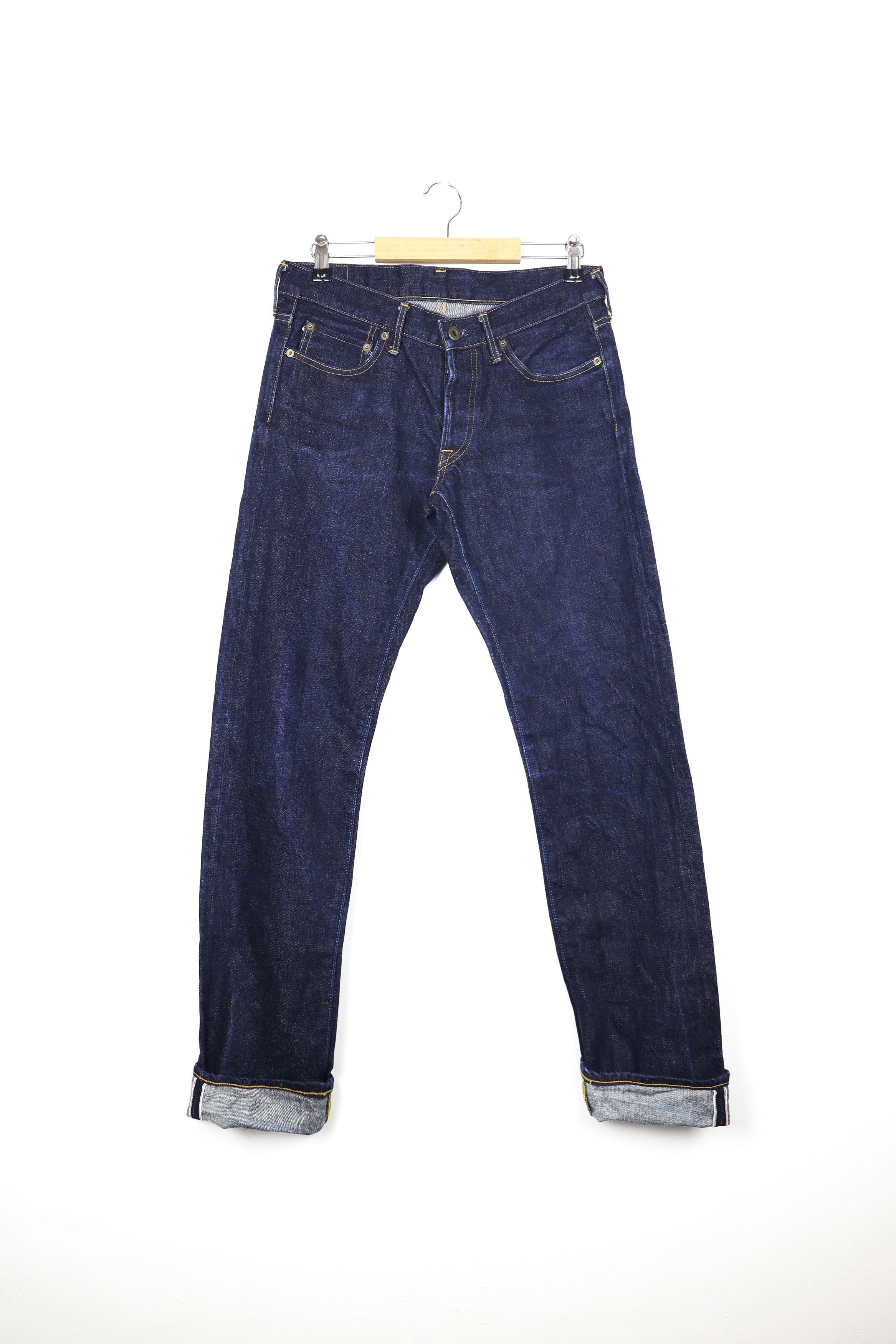Blue Blue Japan × Japan Blue Japan Blue Lot JB02S01 Indigo Selvedge Jeans Denim Pants Size US 31 - 1 Thumbnail