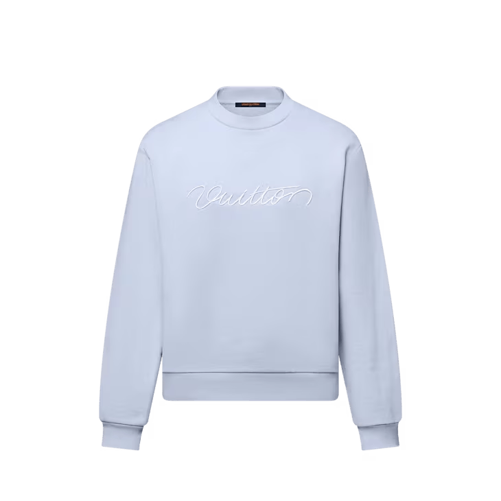 Louis Vuitton Embroidered Cotton Crewneck Size US S / EU 44-46 / 1 - 1 Thumbnail