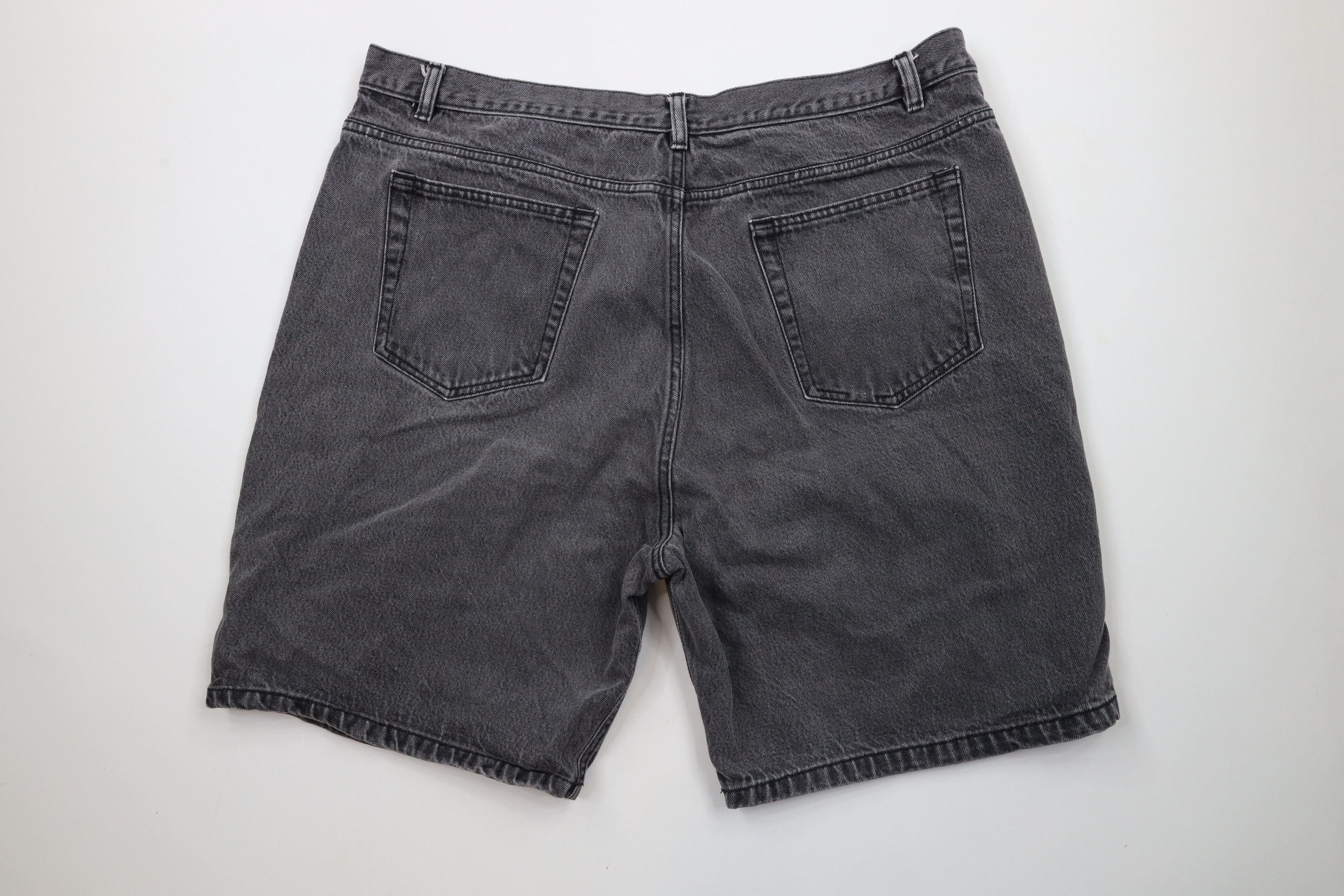 Vintage Vintage 90s Streetwear Above Knee Denim Jean Shorts Jorts Size US 40 / EU 56 - 7 Thumbnail