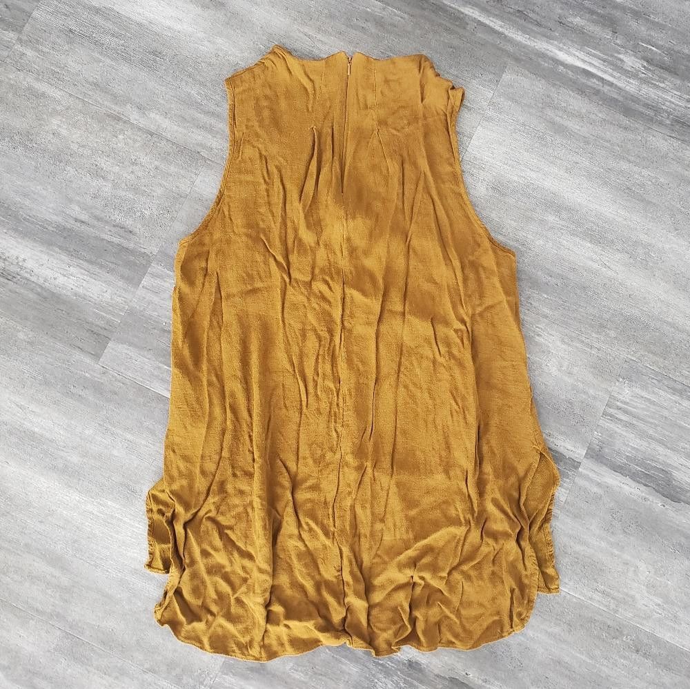 Topshop Golden Bronzed TopShop High Low Tank Size M / US 6-8 / IT 42-44 - 2 Thumbnail