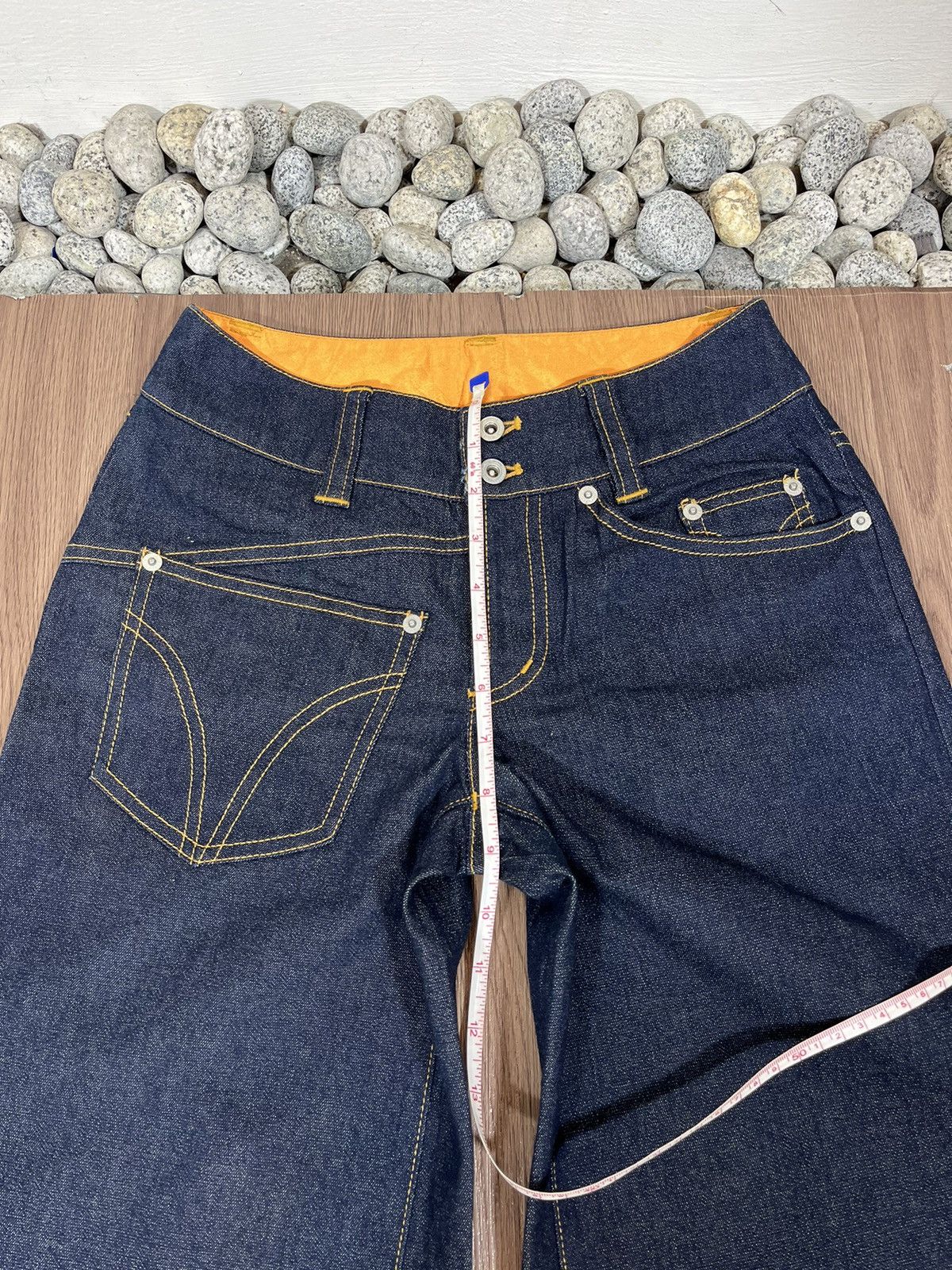 Japanese Brand Comme Ca Models Japan Assymetrical Pocket Jeans Size US 27 - 12 Thumbnail
