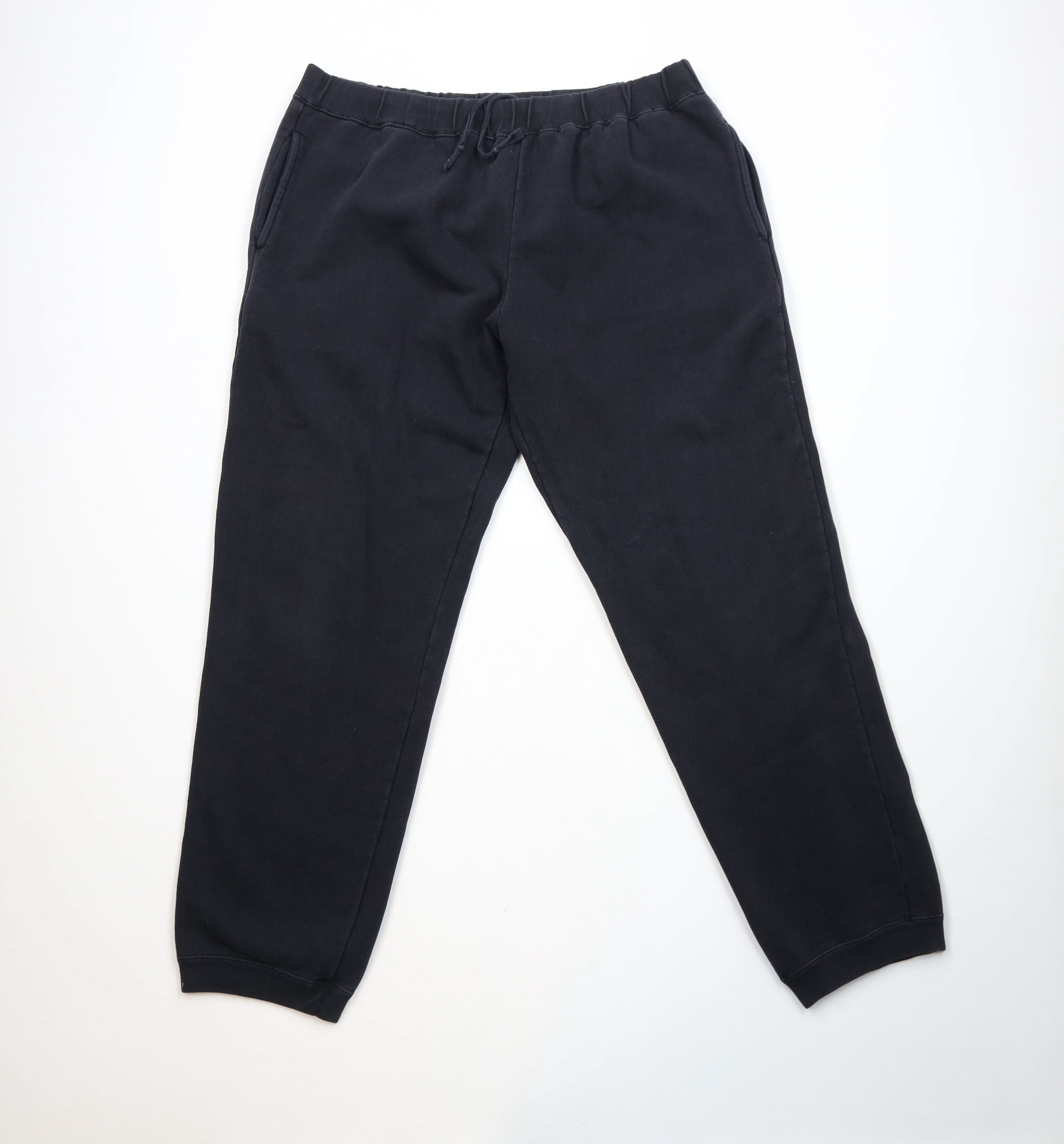 Eddie Bauer × Vintage Vintage Eddie Bauer Heavyweight Ribbed Sweatpants Joggers Size US 36 / EU 52 - 1 Thumbnail
