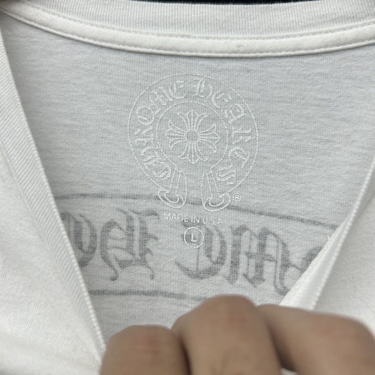 Chrome Hearts Chrome Hearts Multi Flooded Cross Tee Sz L Size US L / EU 52-54 / 3 - 3 Thumbnail