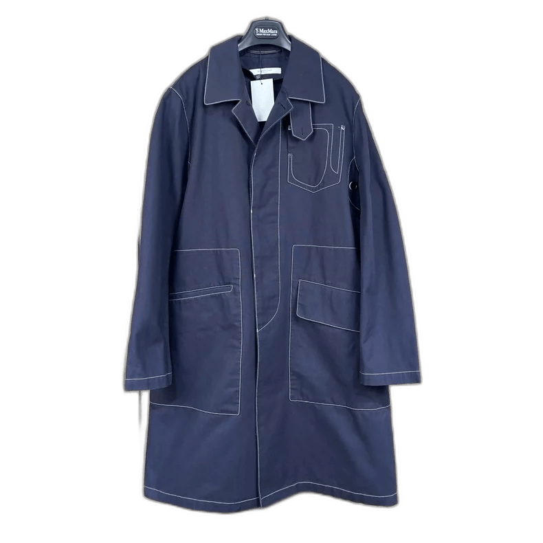 Givenchy Givenchy Stitch Detailed Long Coat Size US L / EU 52-54 / 3 - 1 Thumbnail