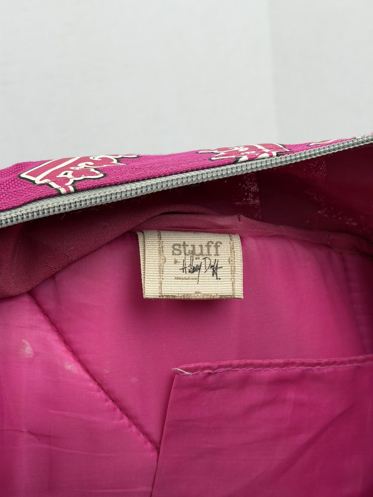 Other Y2K Vintage Hilary Duff HD Stuff Pink Backpack Bee Crown Size ONE SIZE - 7 Thumbnail