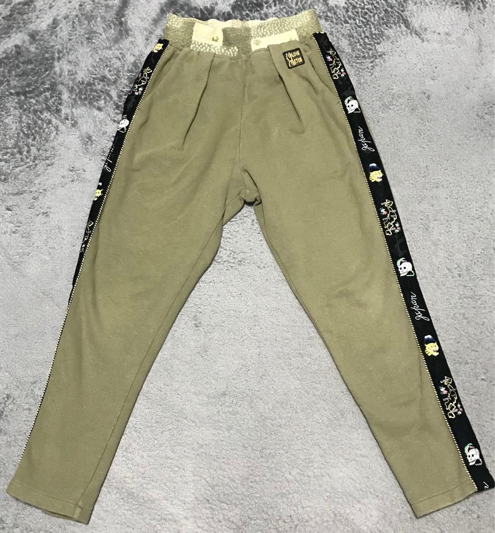Kapital KAPITAL Ska Tape Jersey Track Pants Khaki 1 Size US 26 / EU 42 - 1 Thumbnail
