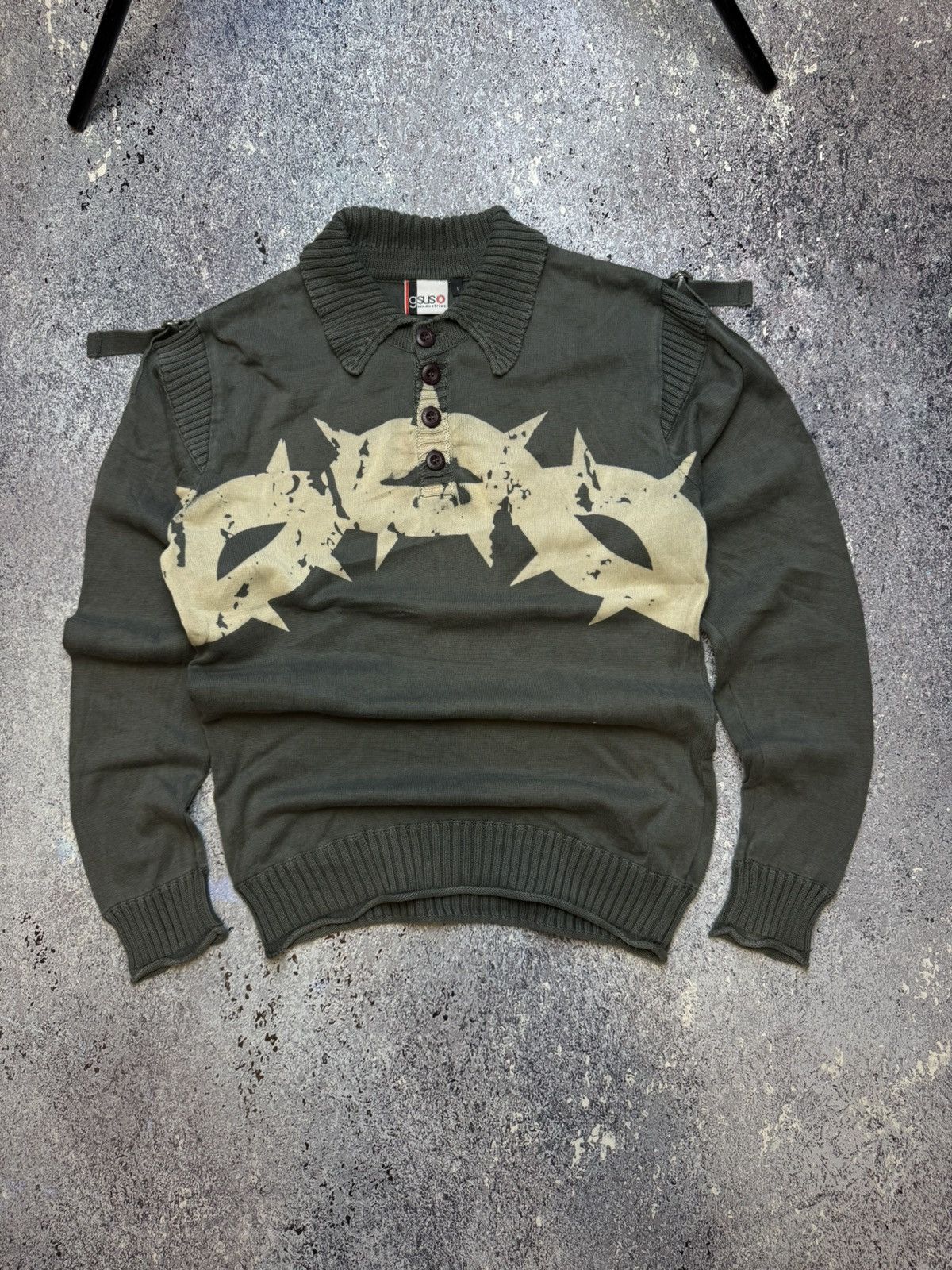 RARE VINTAGE Y2K GSUS SINDUSTRIES SWEATER