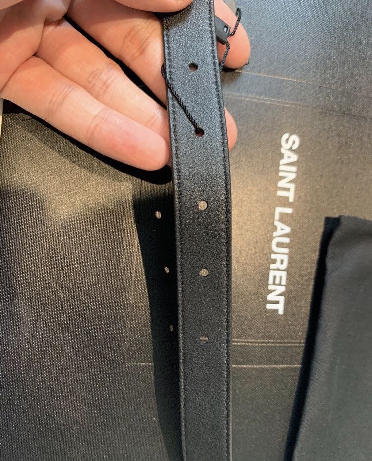 Saint Laurent Paris × Yves Saint Laurent Saint Laurent Embossed Belt Size ONE SIZE - 7 Thumbnail