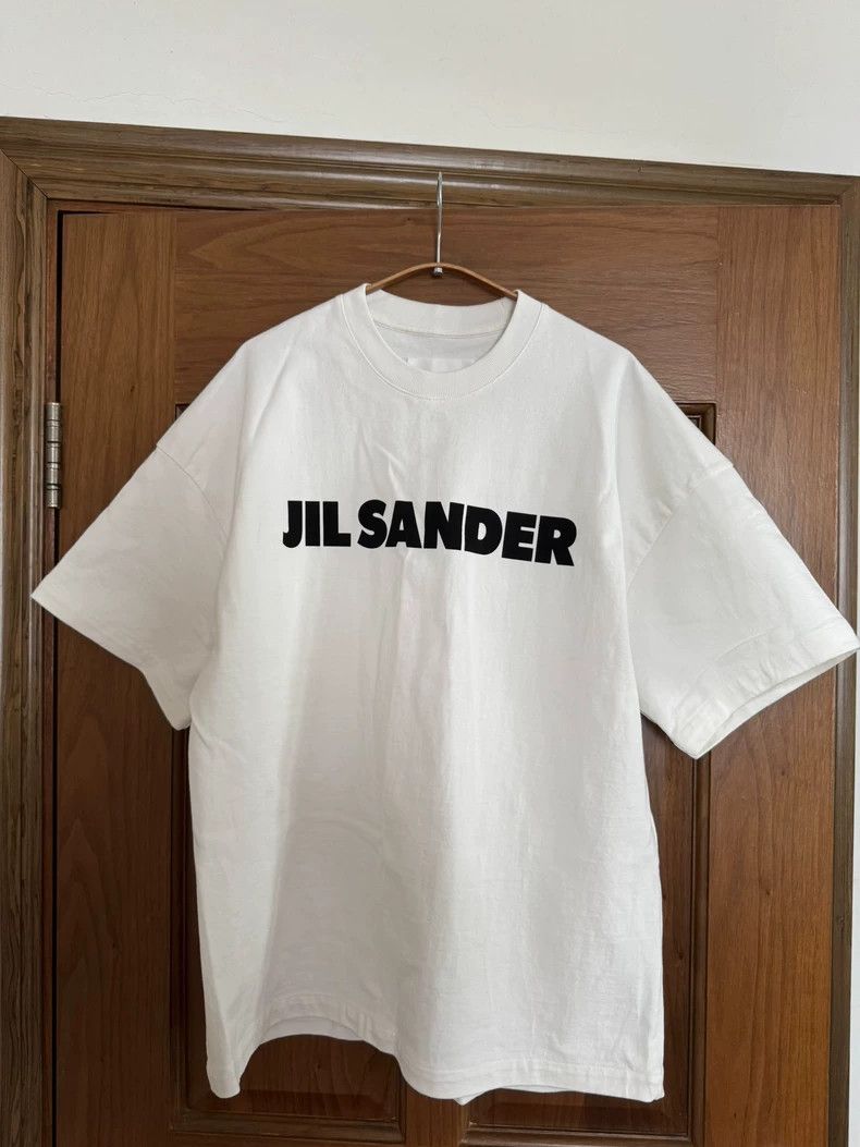 Jil Sander Jil Sander minimalist dropped shoulder short sleeve Size S / US 4 / IT 40 - 1 Thumbnail