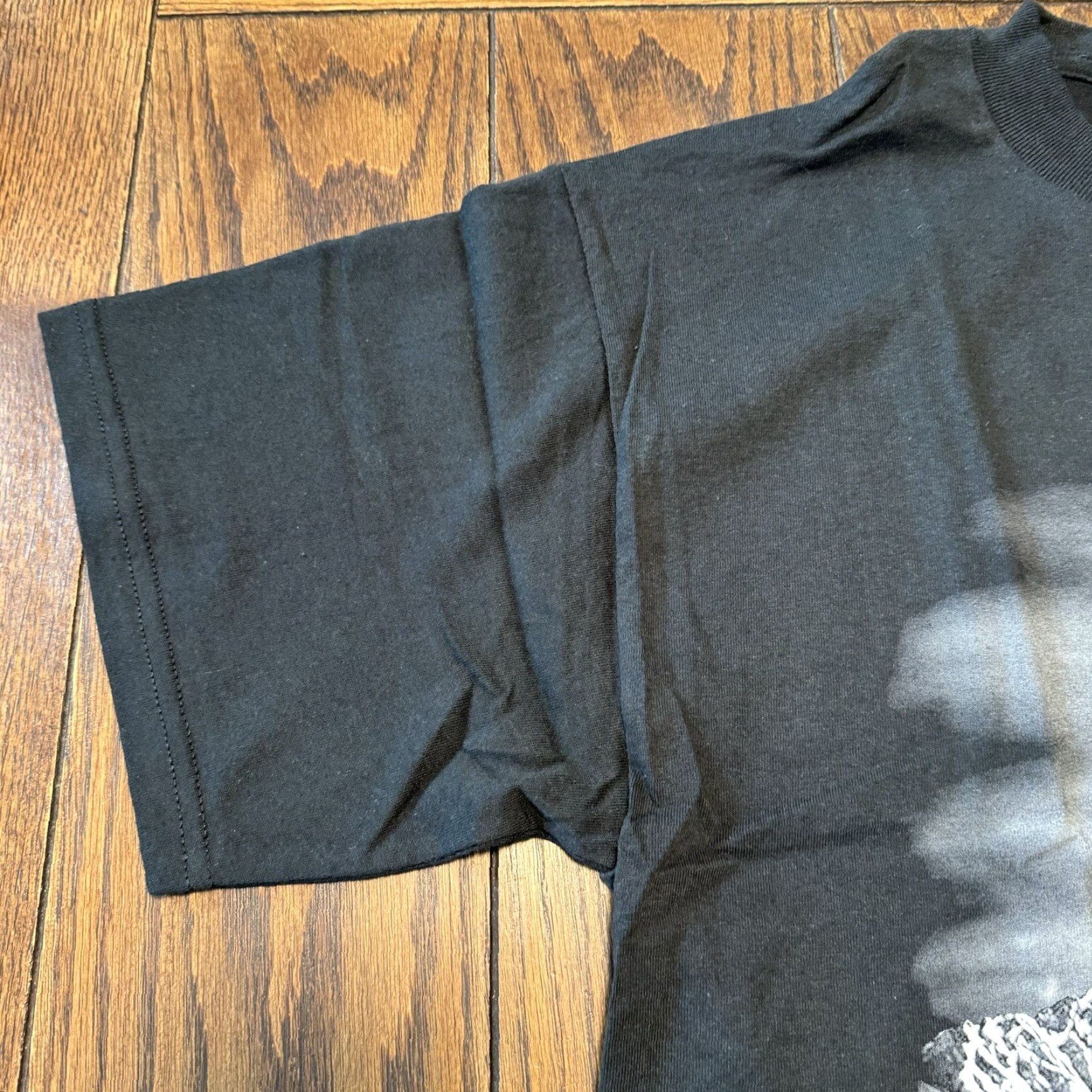 Vintage VINTAGE 90s Eagle All Over Print T Shirt Large Nature Wild Animal Flying Bird Mens Black Cotton TNT Crew Neck Short Sleeve 1990s 1990s Size US L / EU 52-54 / 3 - 6 Thumbnail